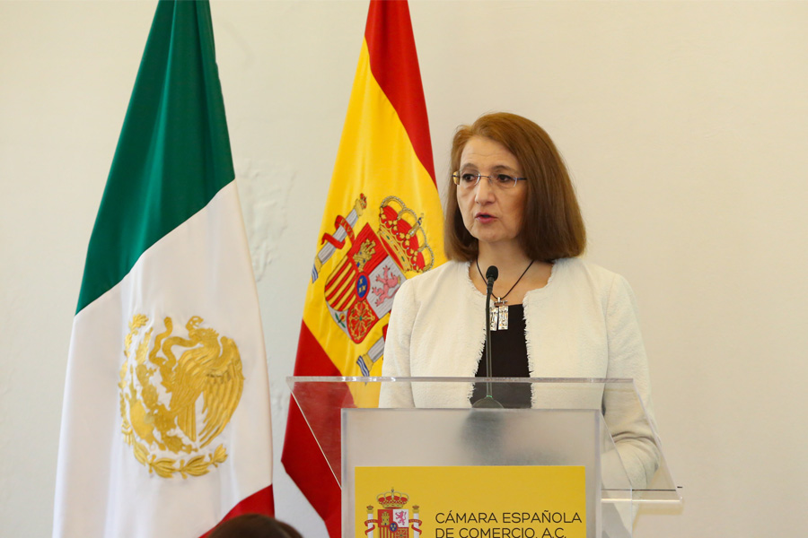 Luz María de la Mora, subsecretaria de Comercio Exterior de la Secretaría de Economía. (Foto: SE)