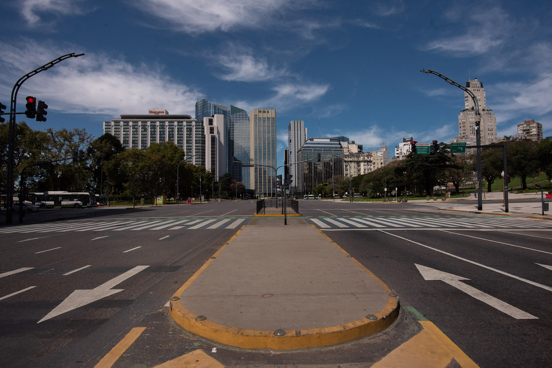 Avenida del Libertador y San Martín