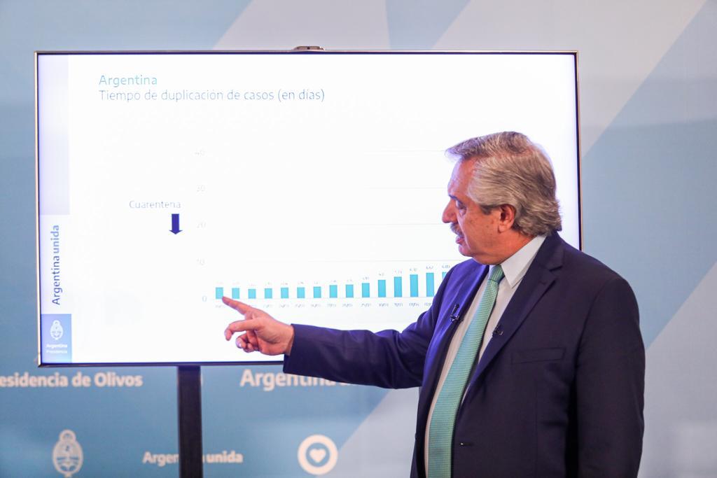 El presidente Alberto Fernández extendió el aislamiento social y preventivo obligatorio hasta el 26 de abril inclusive.