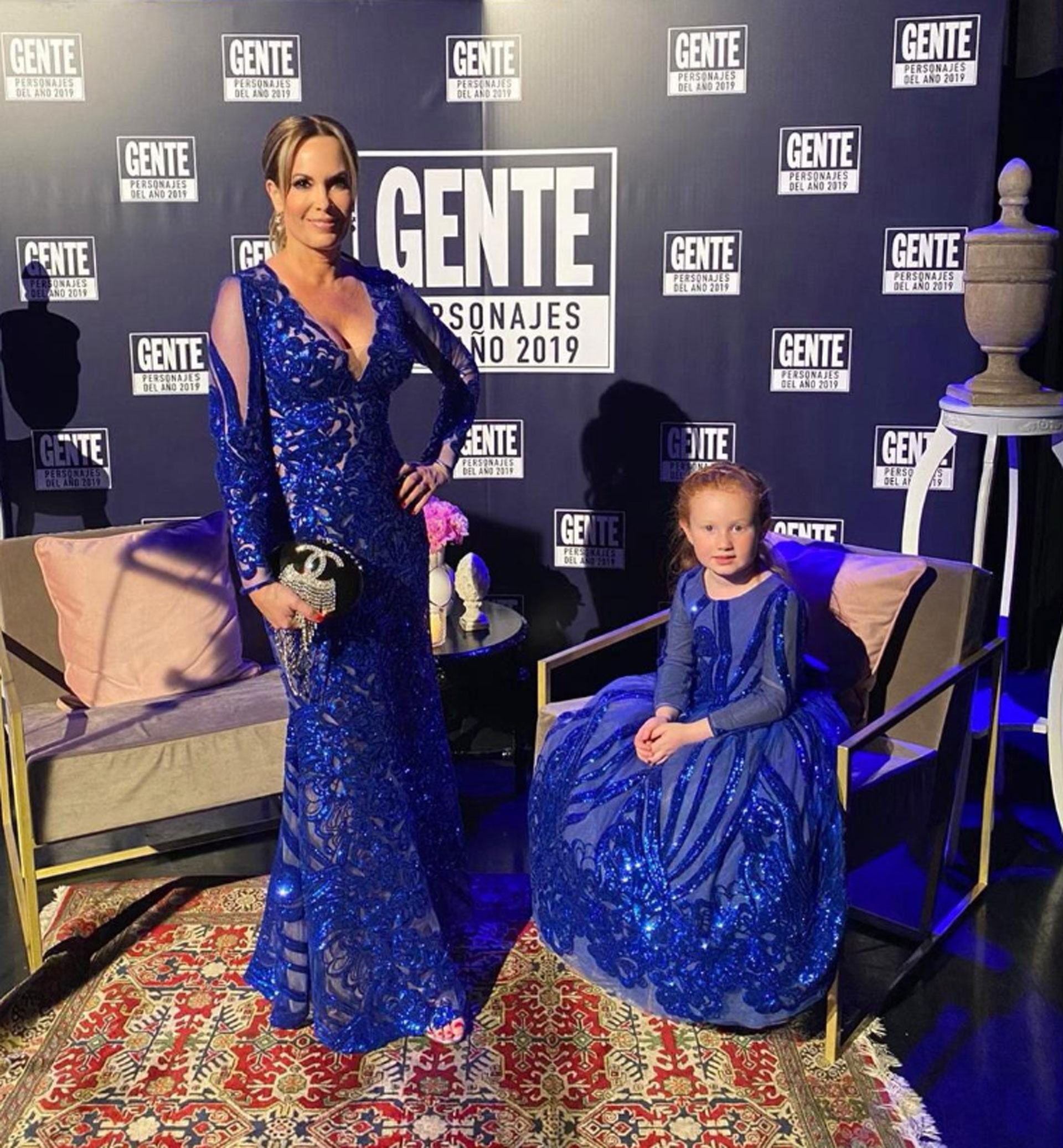 Natalia Denegri y su hija Nicole