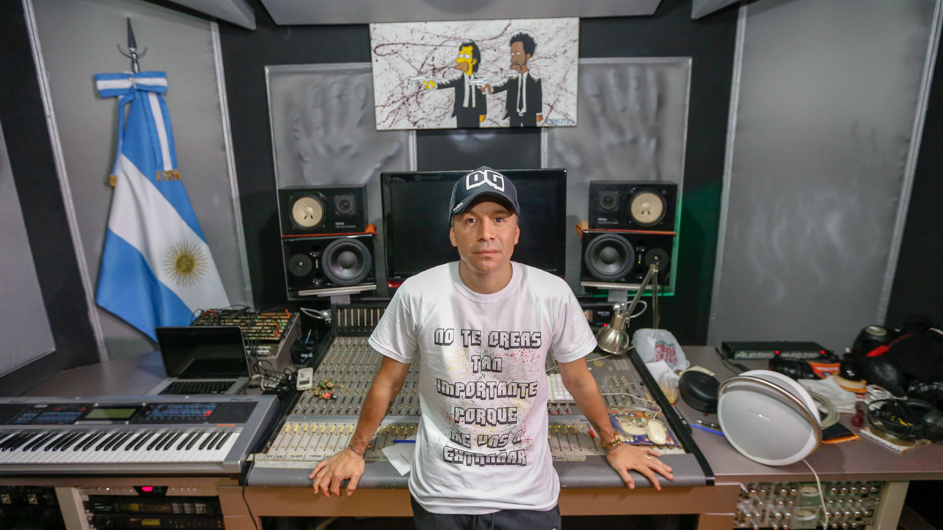 El cantante no canceló las fechas que tiene previstas para fines de este mes (Crédito de Foto: Nicolás Aboaf)