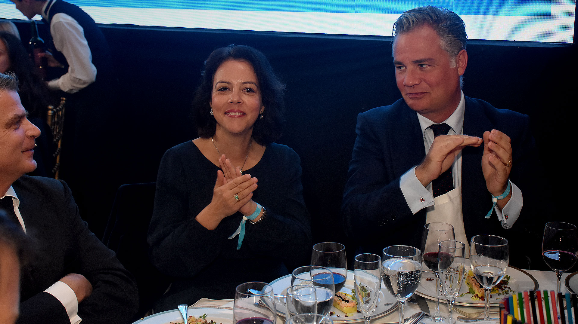 La embajadora de Francia en la Argentina, Claudia Scherer-Effosse