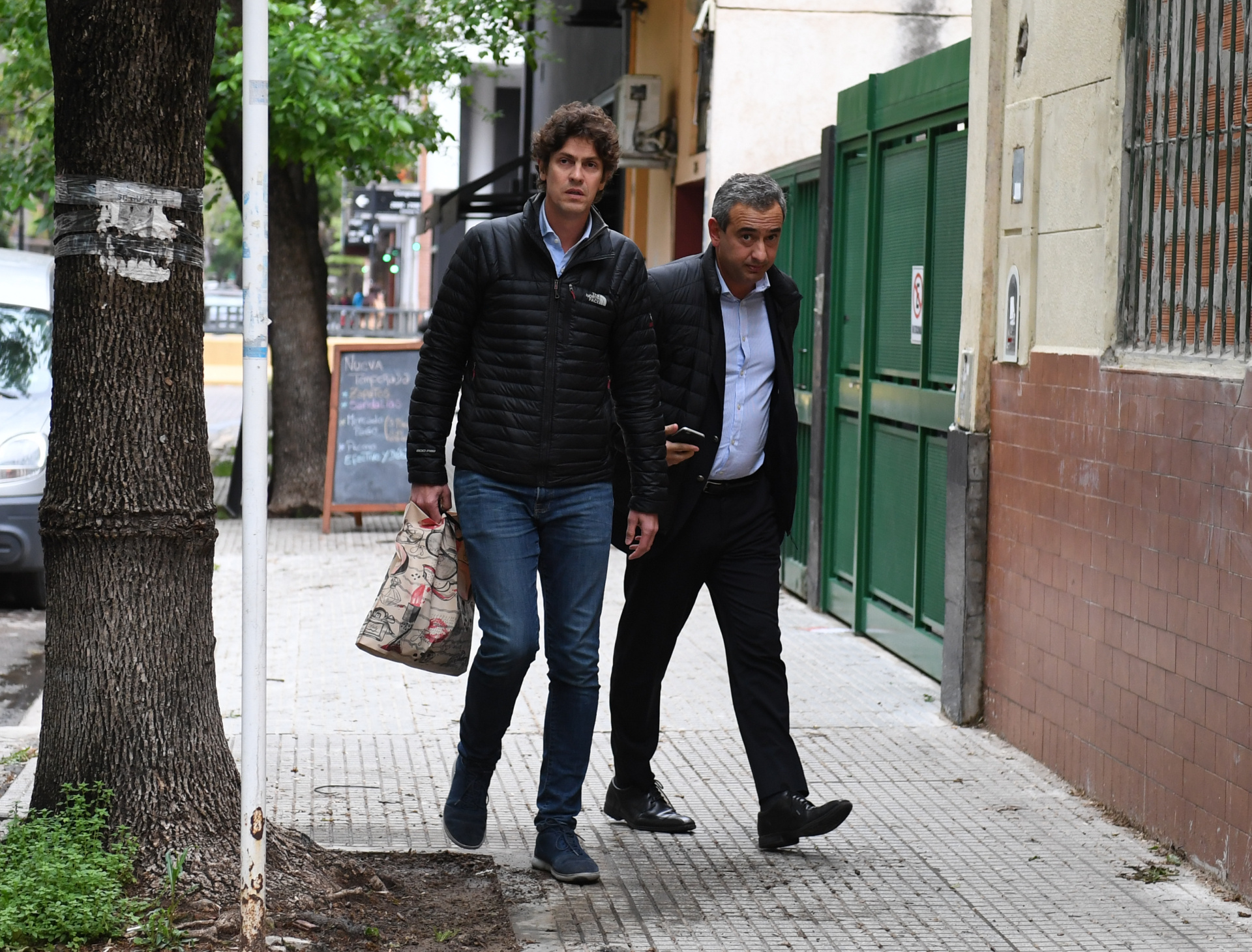 El ex embajador en los Estados Unidos, Martín Lousteau, y el intendente electo de Rosario Pablo Javkin