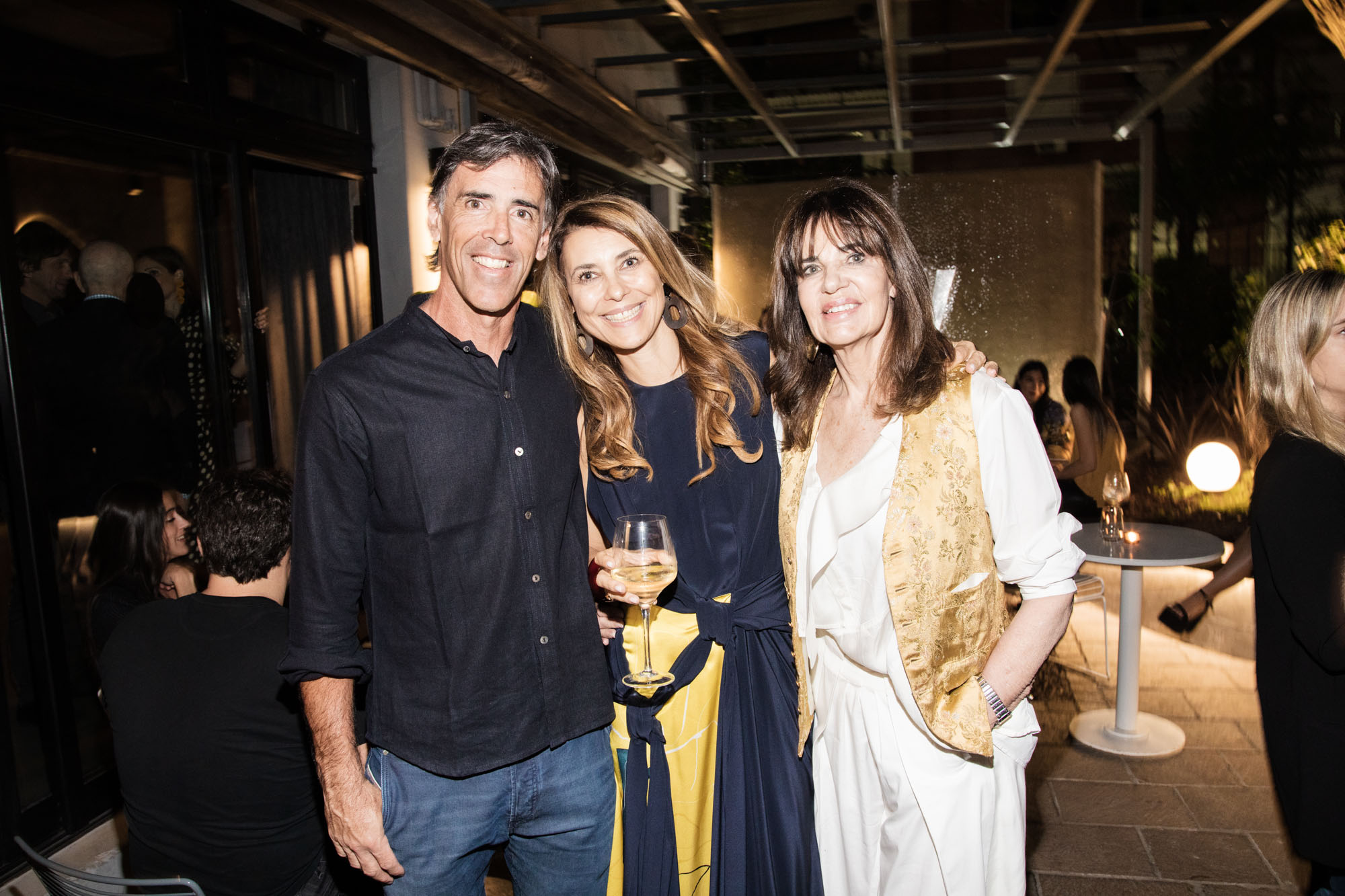 Jaime García Huidobro, Adriana Batan de Rocca e Isabel Animat
