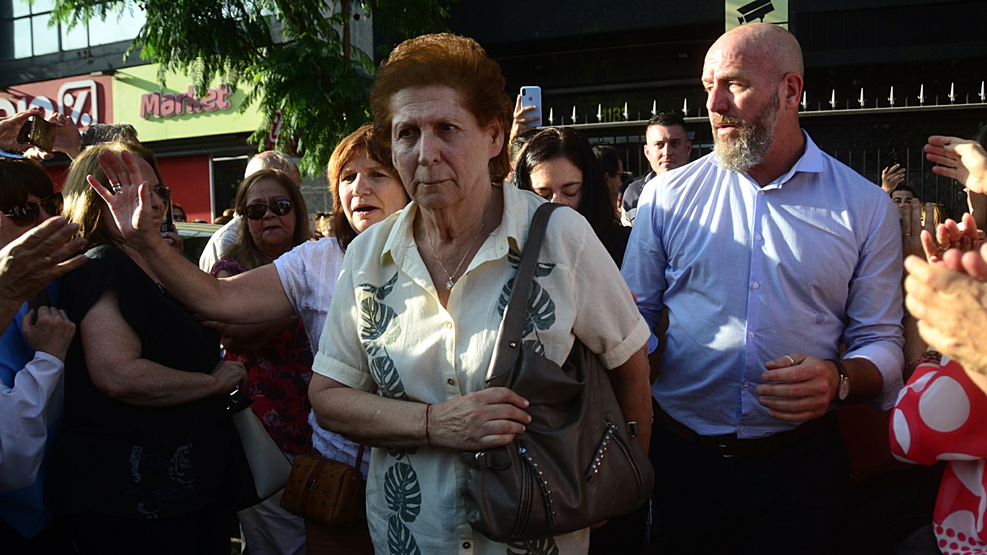 Patricia Bullrich, Sara Garfunkel y Waldo Wolff