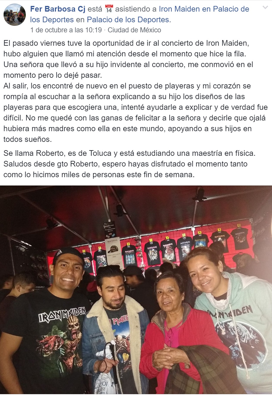 La publicación se convirtió viral (Foto: Facebook)