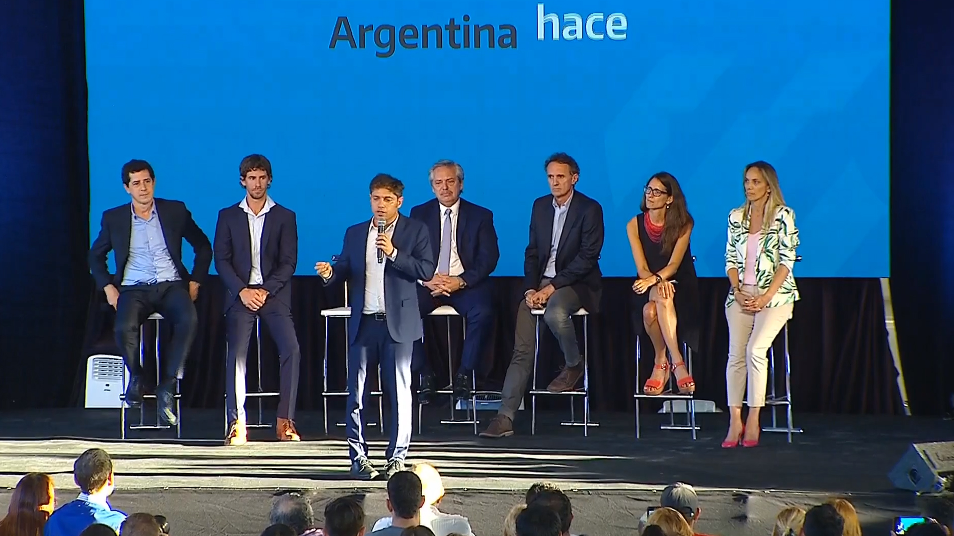 El gobernador bonaerense Axel Kicillof