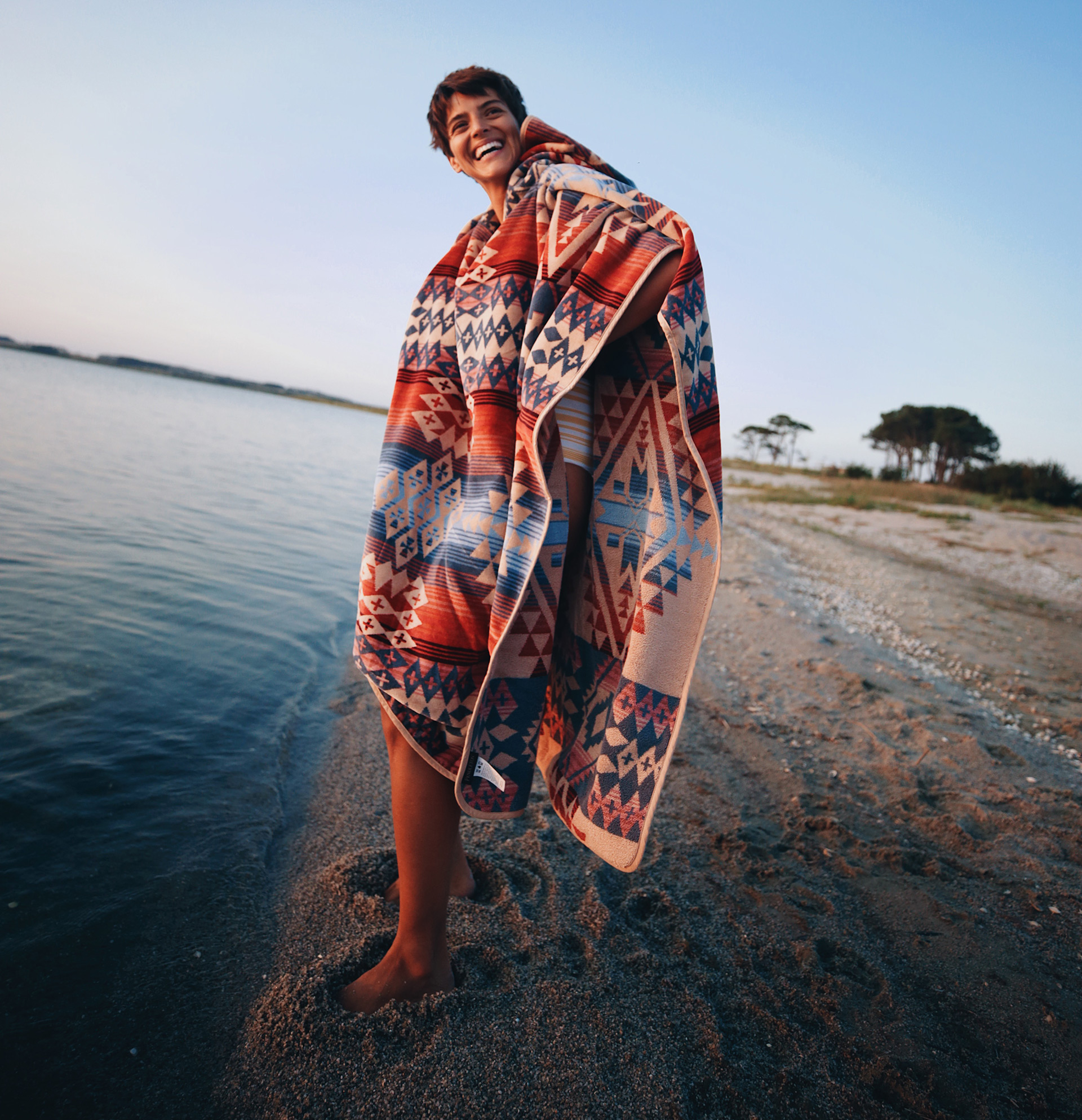 Calu, como todos los años, eligió Punta del Este para el verano.