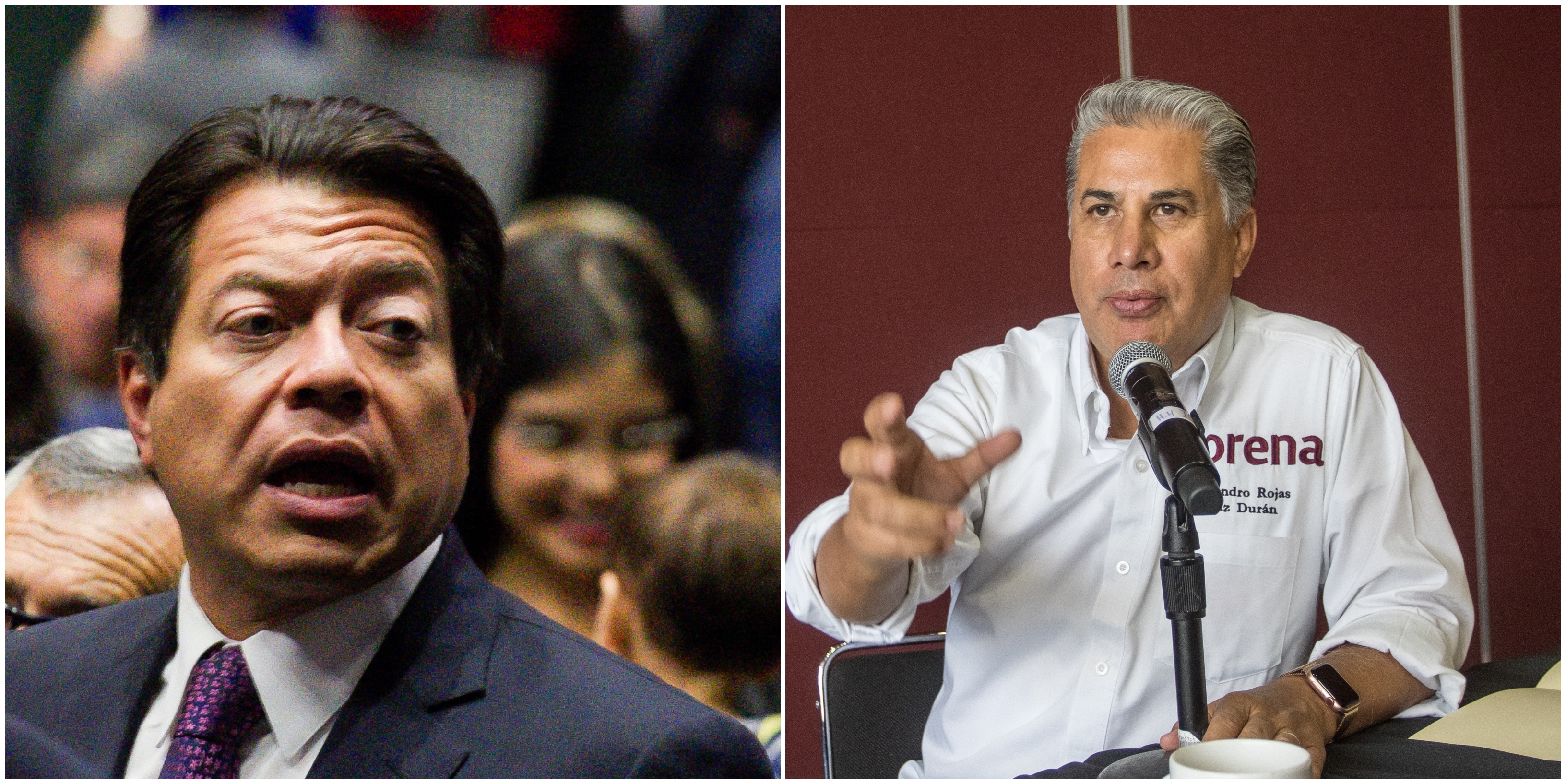 Tanto Delgado como Díaz Durán buscan que la elección se lleve a cabo a través de encuestas (Foto: Especial)