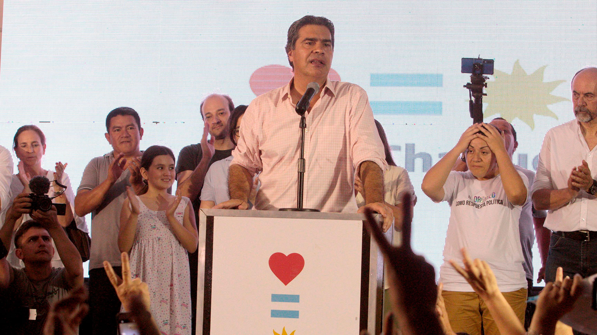 Capitanich logró alcanzar el 48% de los votos en la elección para gobernador (Télam)