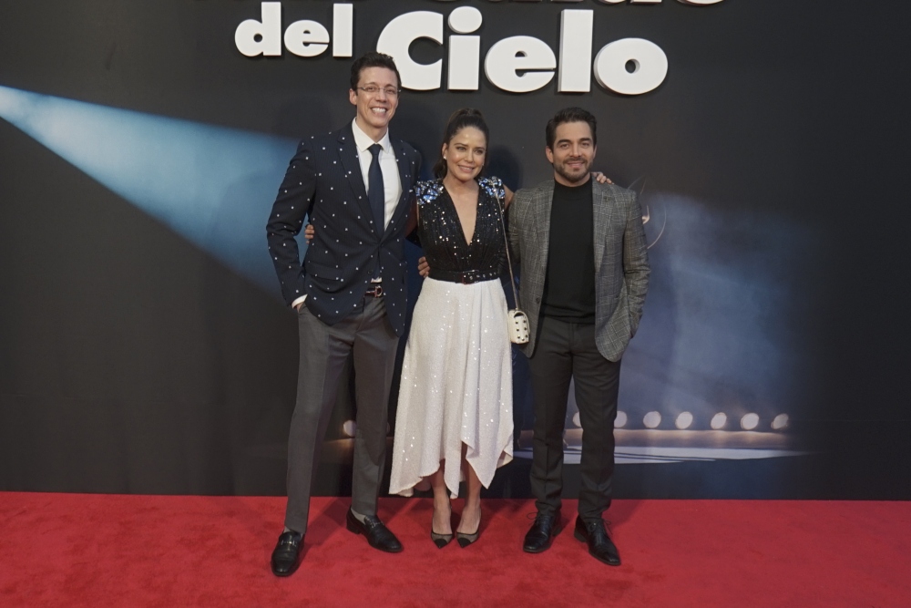 José Pepe Bojórquez, Ana Claudia Talancón y Omar Chaparro (Foto: Steve Allen)