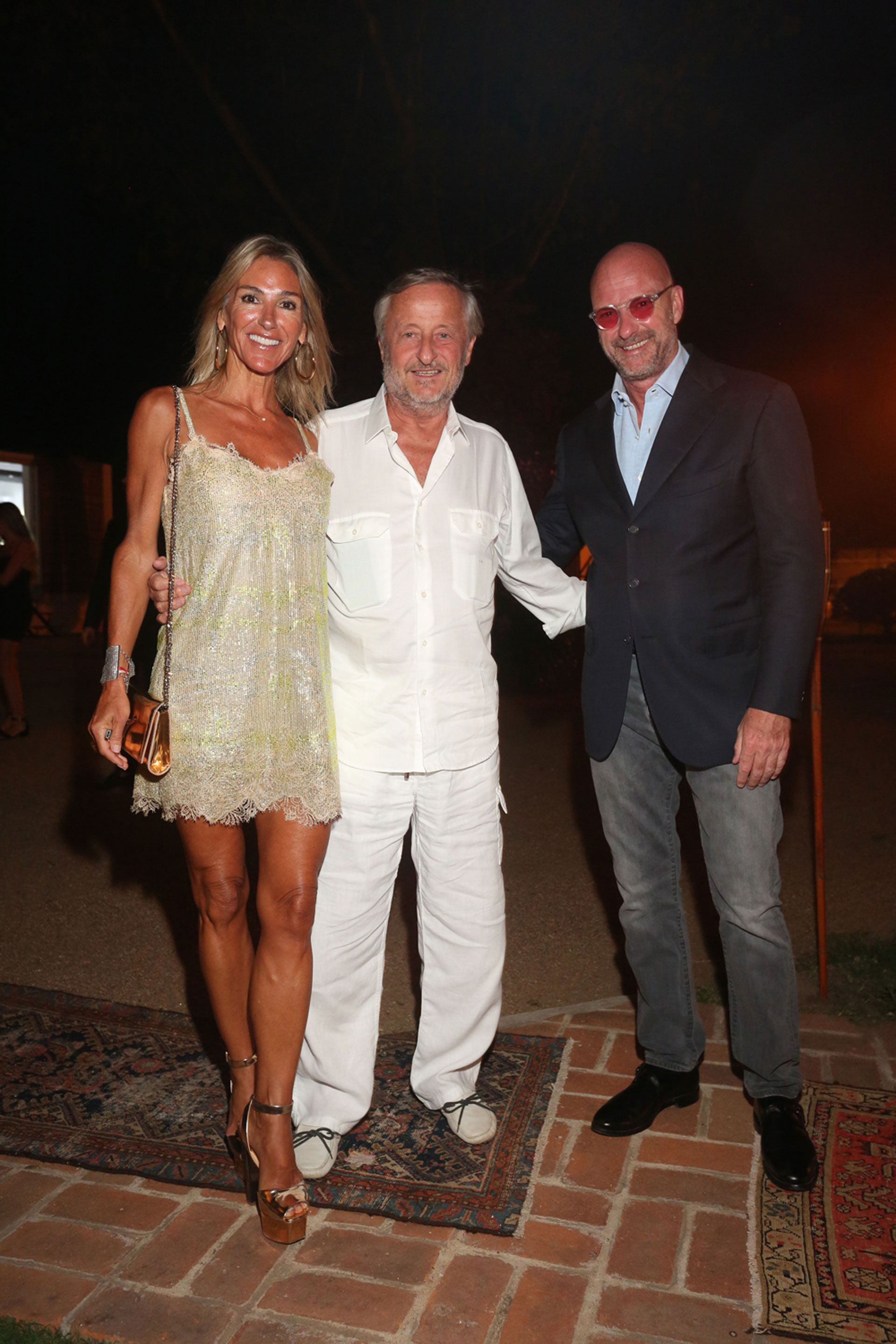 Gabriela Castellani, Cristiano Rattazzi y Giuseppe Cipriani 