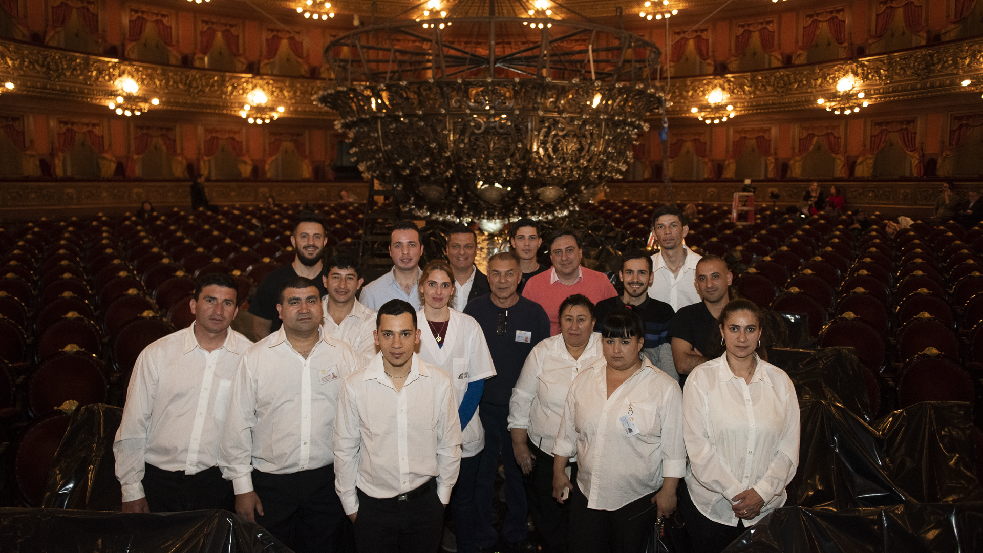 Los trabajadores que participaron del