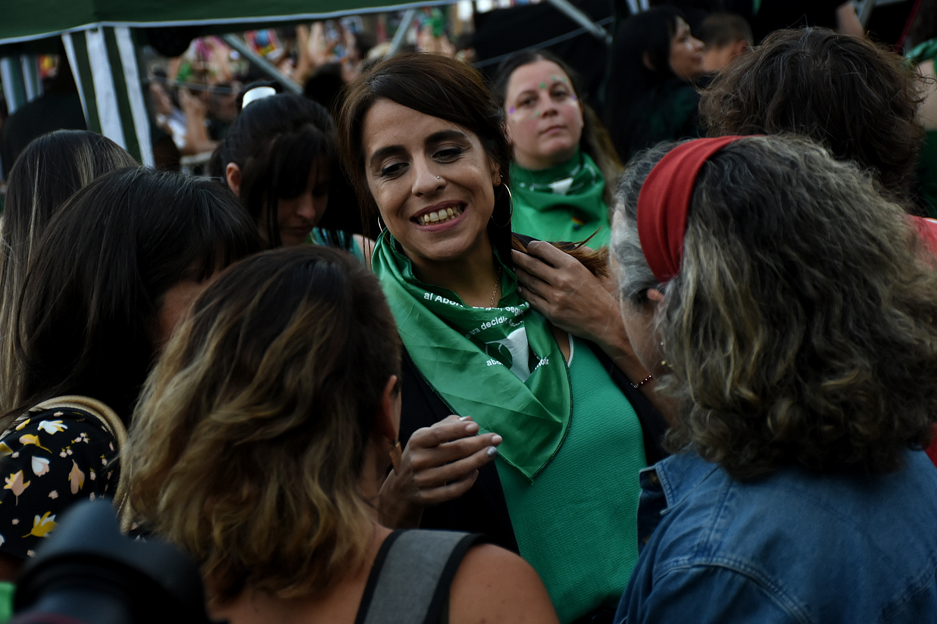 La titular del INADI, Victoria Donda