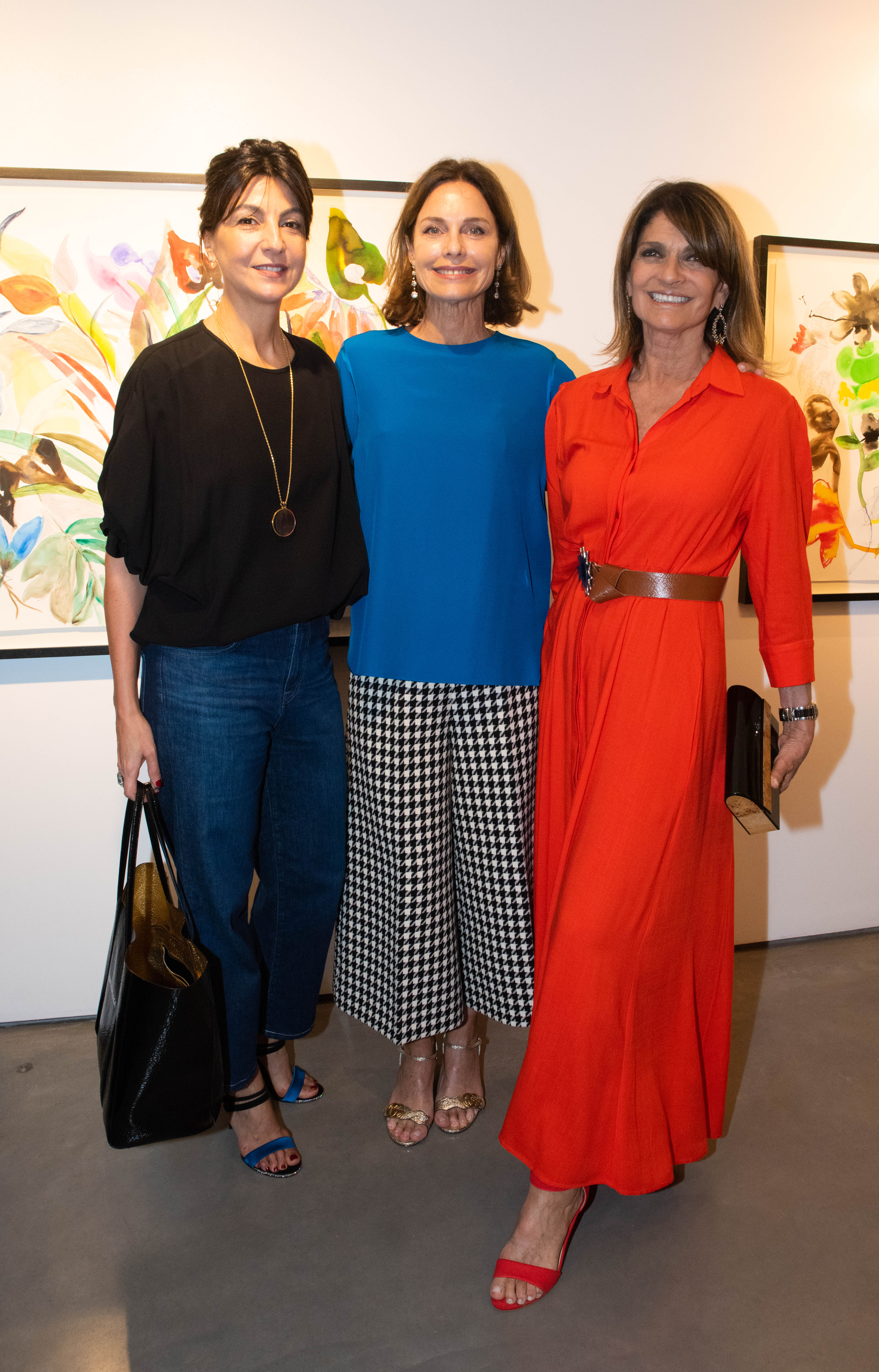 Evangelina Bomparola, Flavia Martini y Teresa Calandra