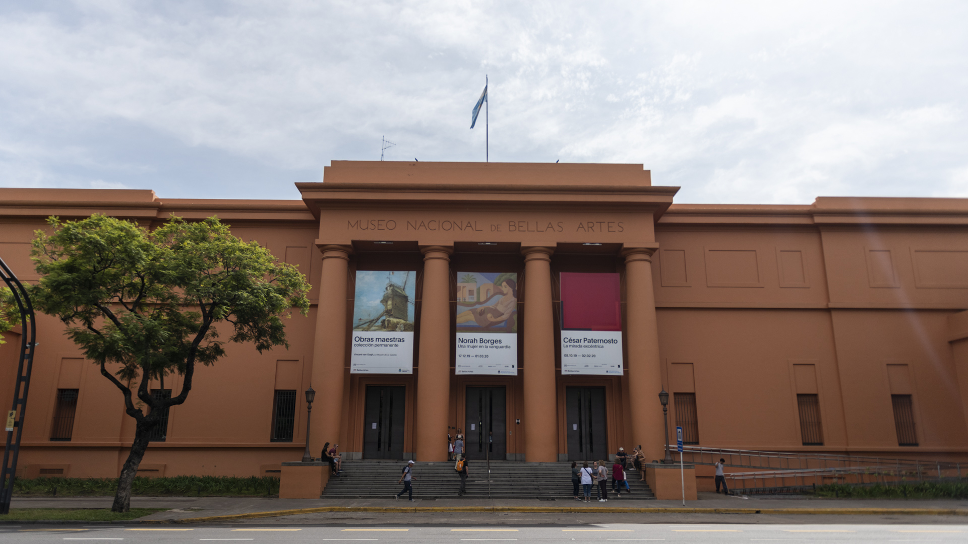 El Museo Nacional de Bellas Artes, cerrado