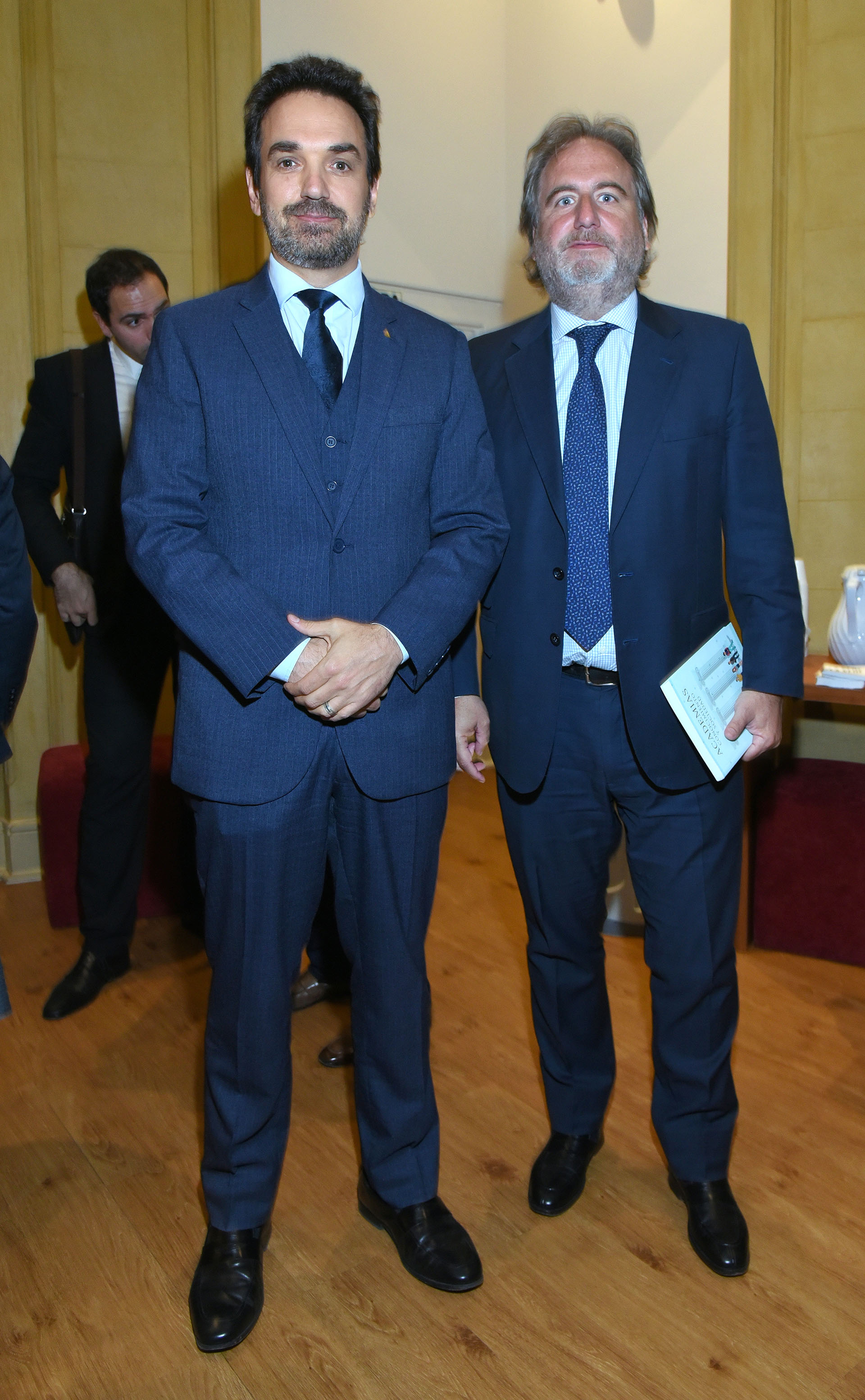 Sebastián Bago (h) y Tato Lanusse