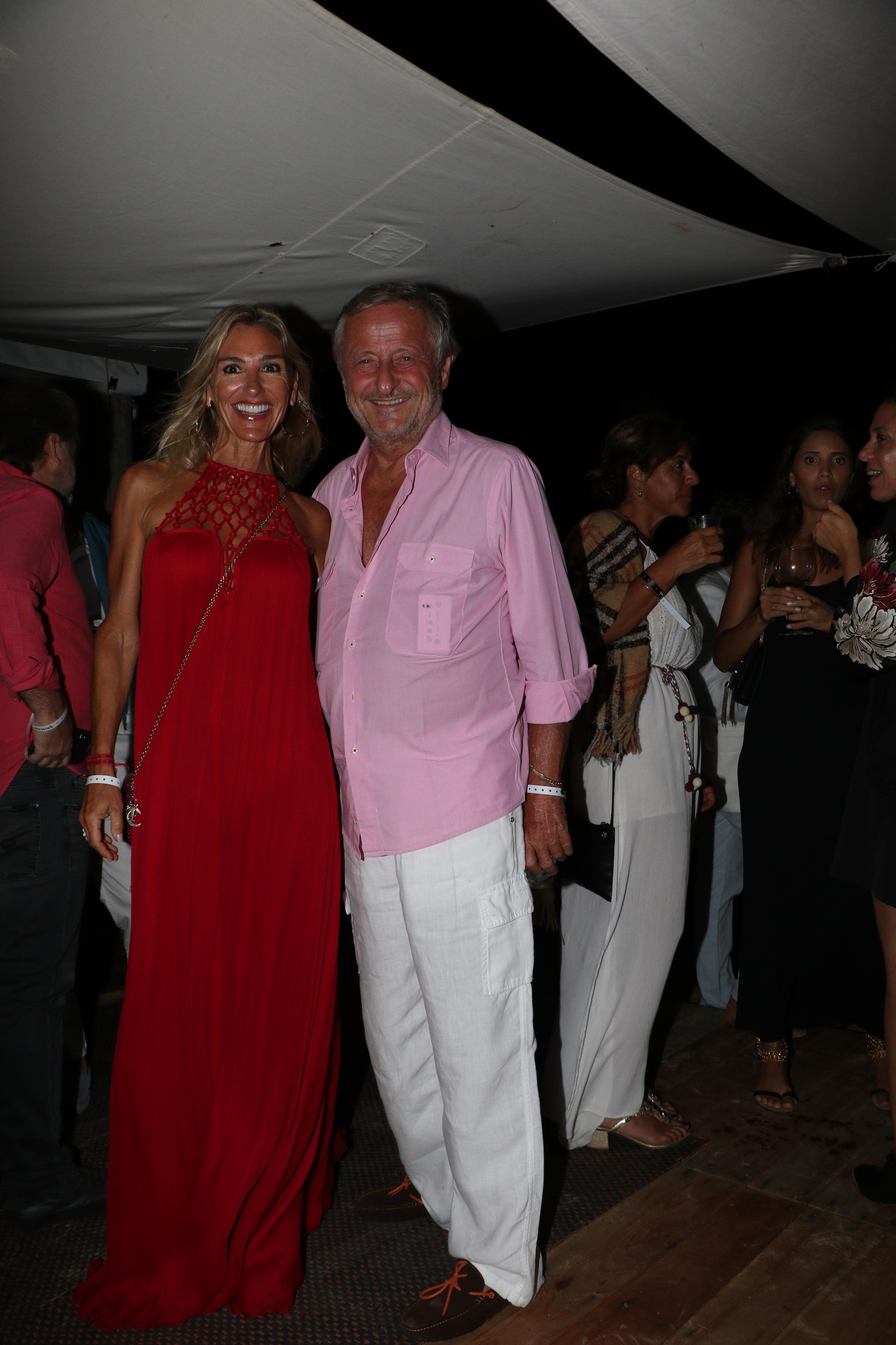 Gabriela Castellani y Cristiano Rattazzi