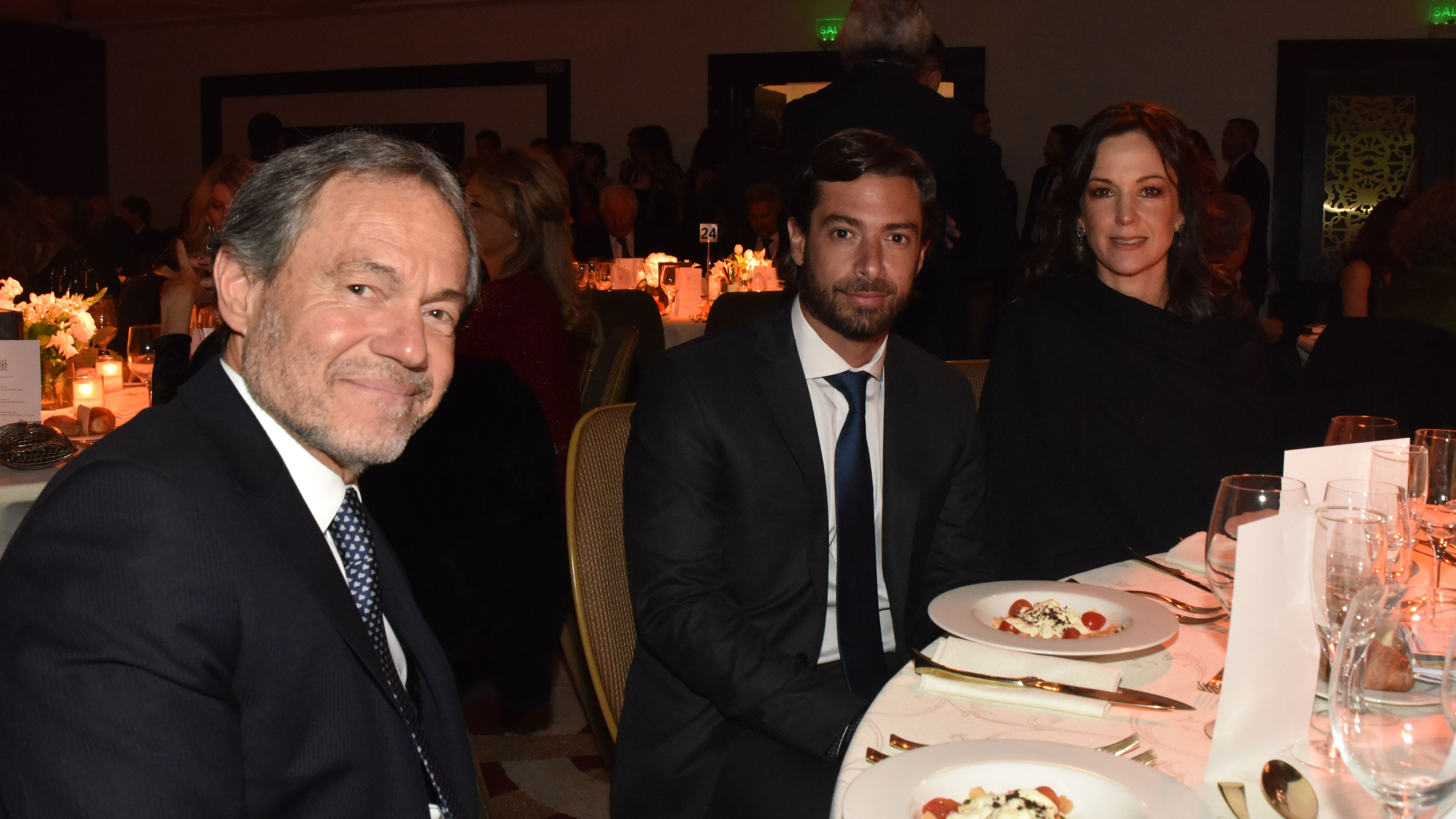 Gustavo Ferrari, Federico Salvai y Carolina Stanley