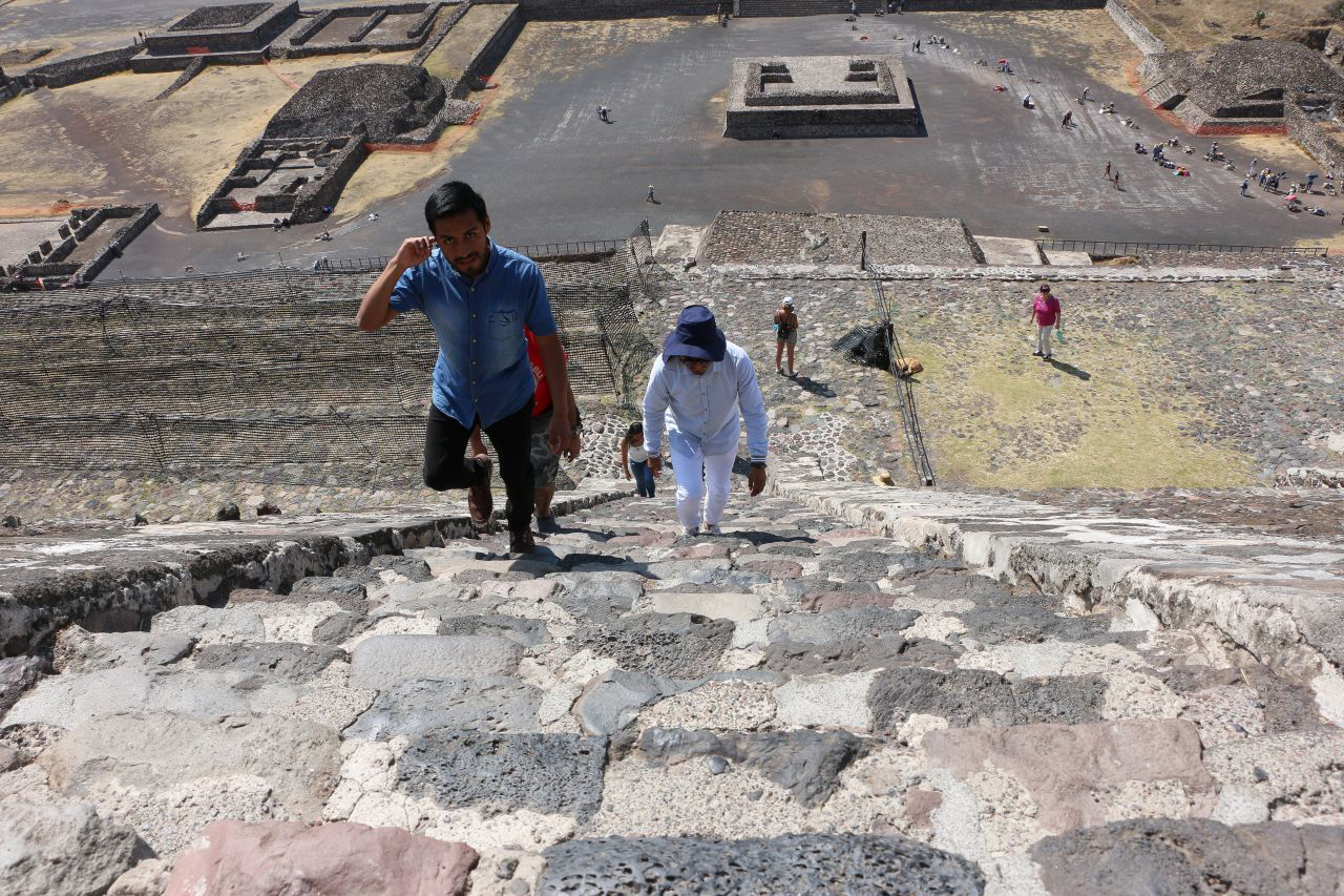 Teotihuacán 18 de marzo de 2020.