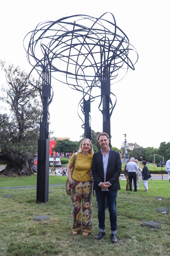 Nicola Costantino y Pablo Reinoso