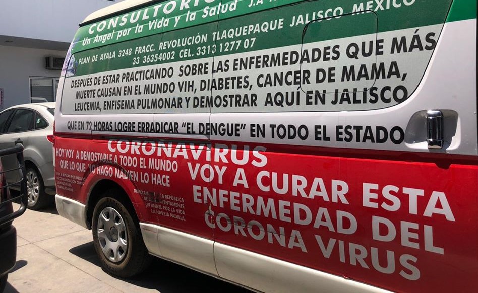 El día de la detención la camioneta fue detectada por agentes municipales entre las calles Obregón e Independencia de la Zona Centro de Tlaquepaque (Foto: Facebook/Comisaría Preventiva Municipal de San Pedro Tlaquepaque)