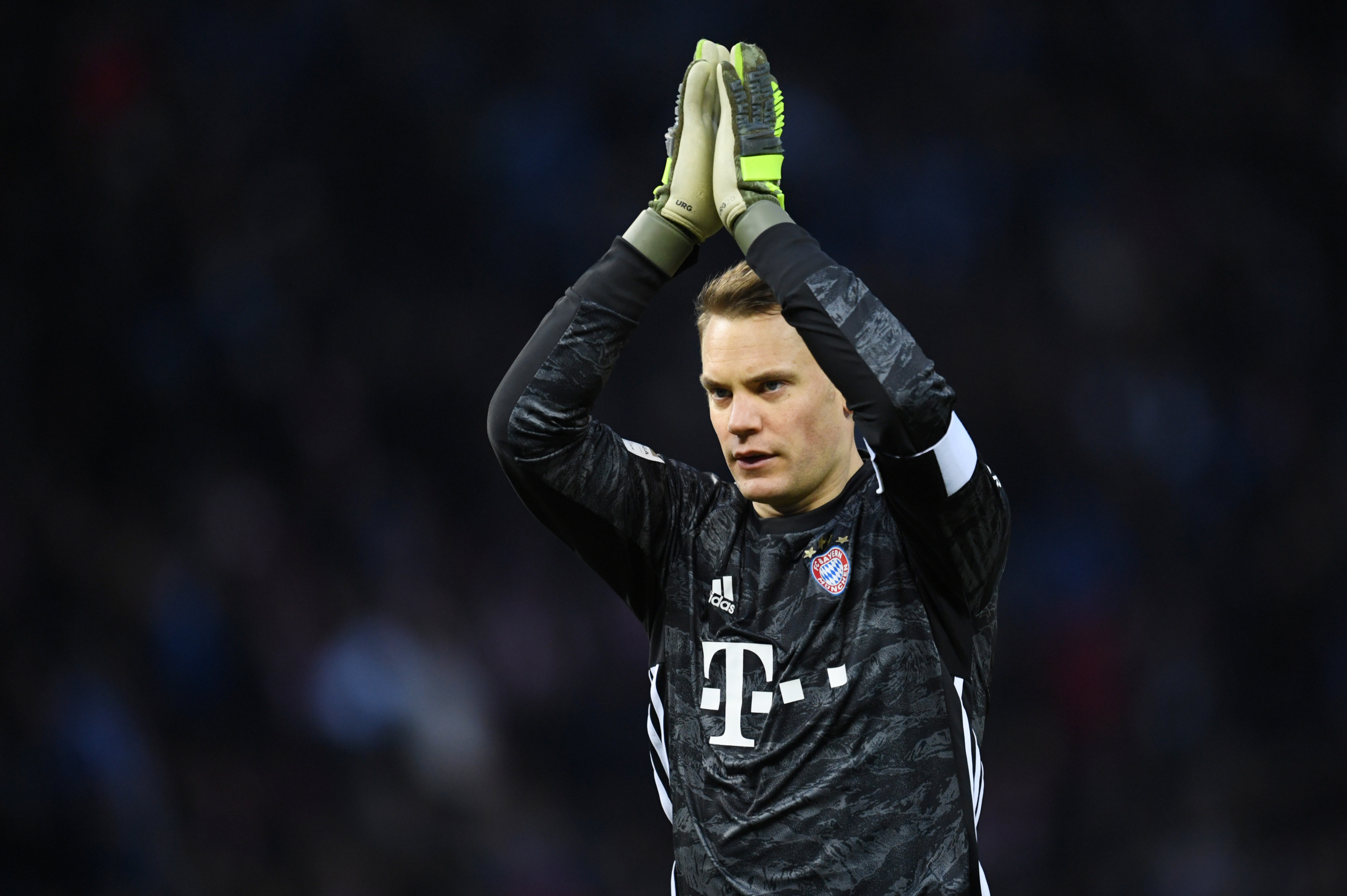 Manuel Neuer luego de un partido de la Bundesliga