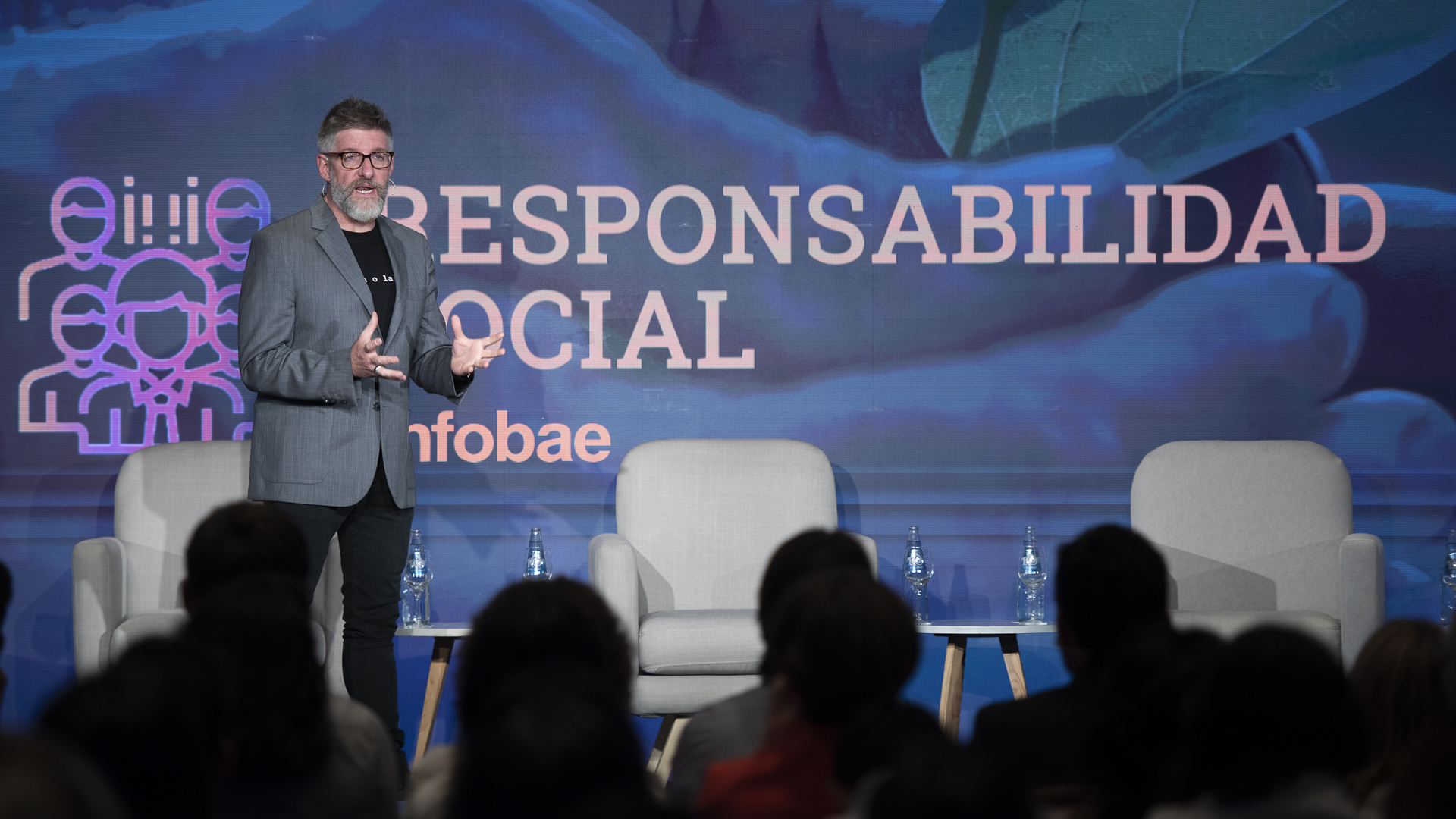 Con Luis Novaresio como moderador, se desarrollaron tres paneles con distintas temáticas (Adrián Escandar)