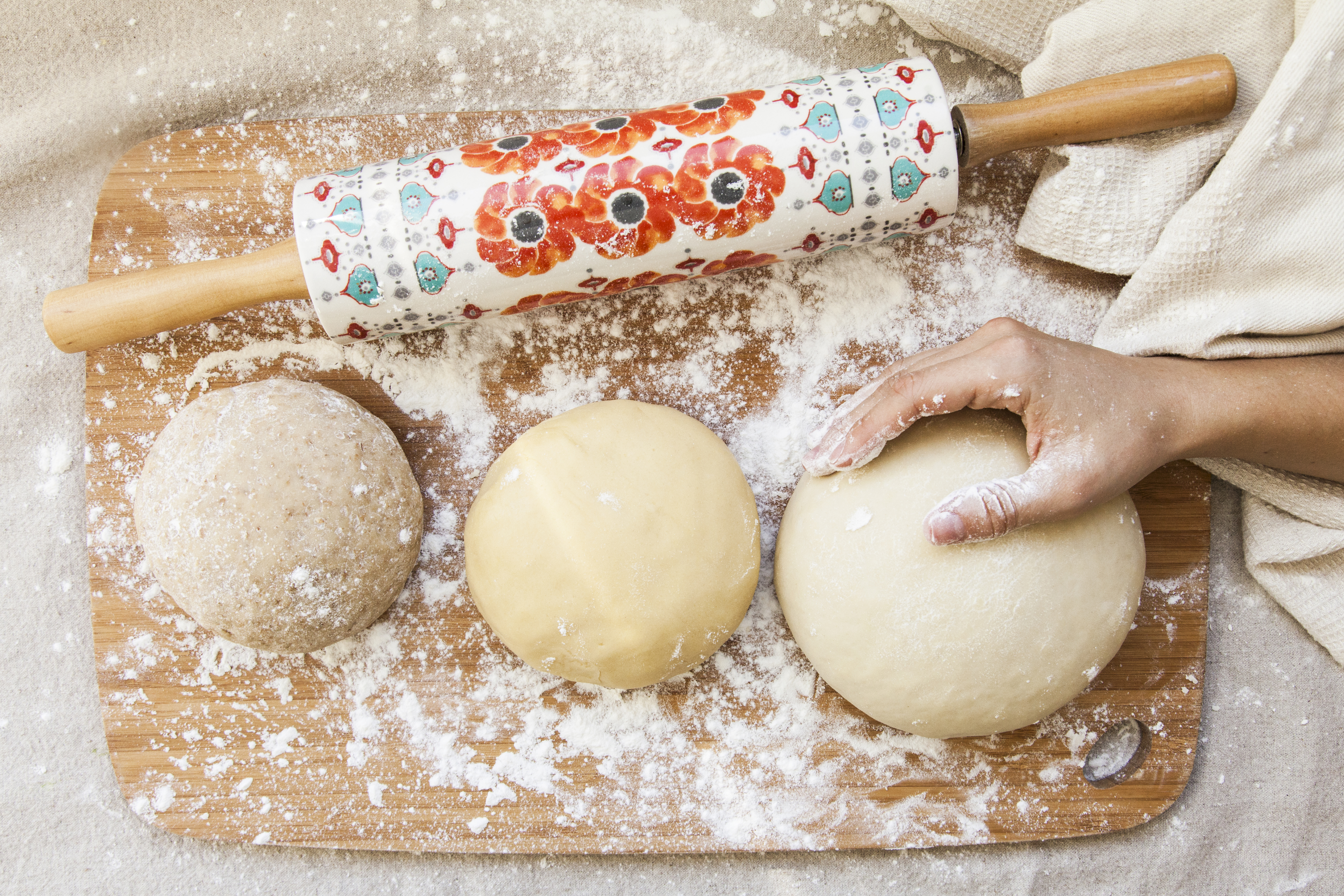 Recetas con masas caseras son un buen plan para hacer con los más chicos (Mechi Fahs)