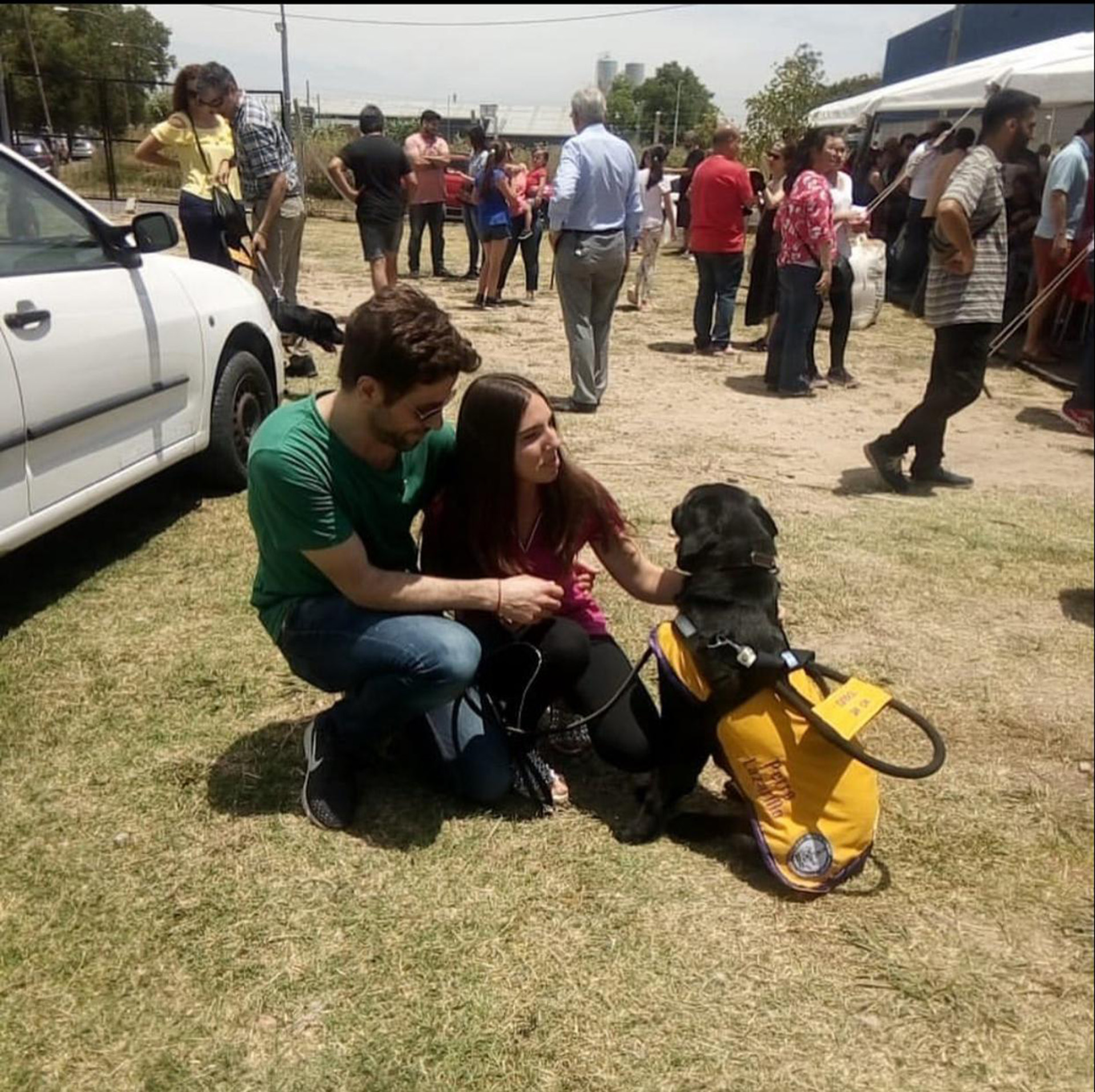 Agustina y Nicolás Lucca, el periodista que difundió su historia en Infobae