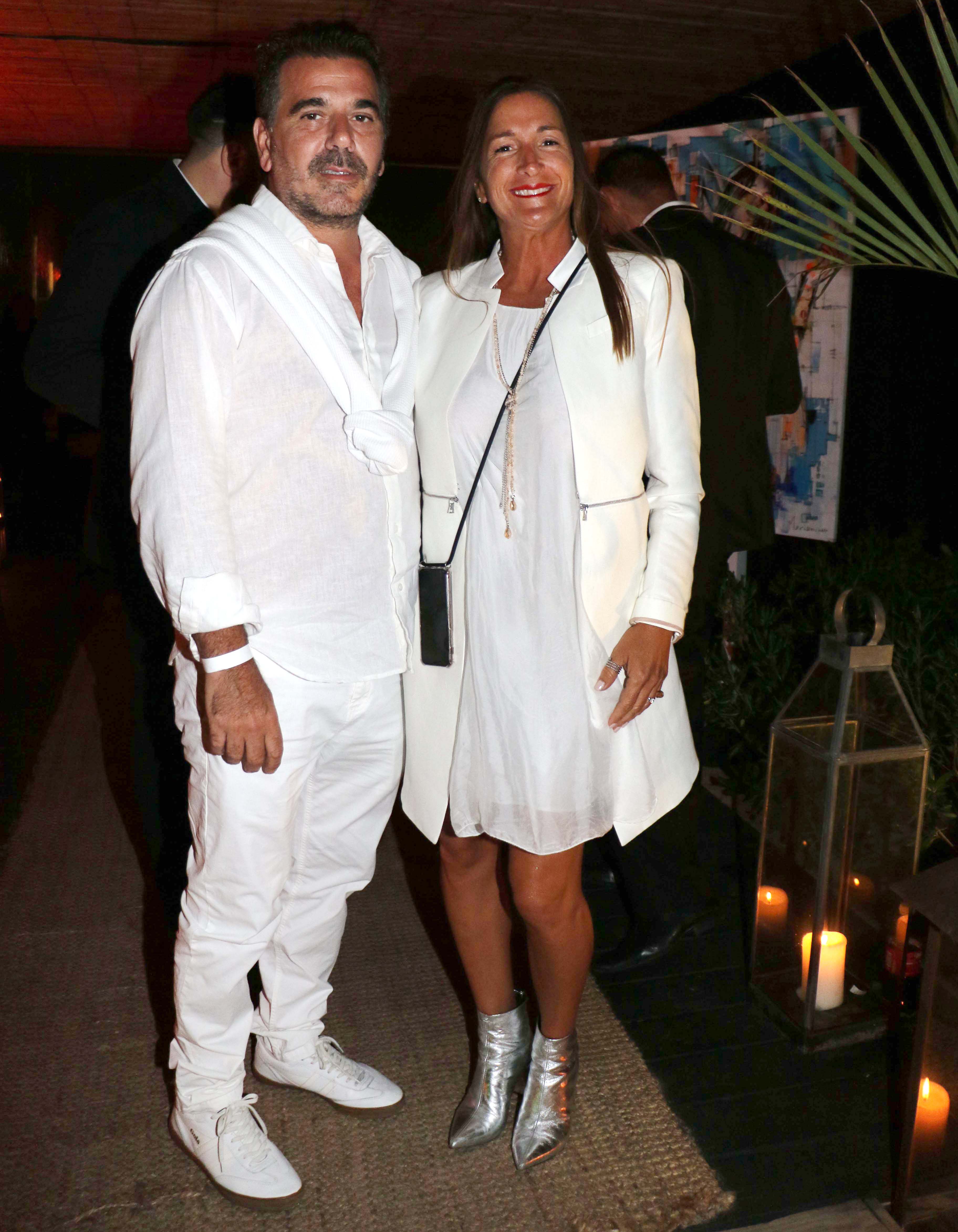 Cristian Ritondo y su mujer