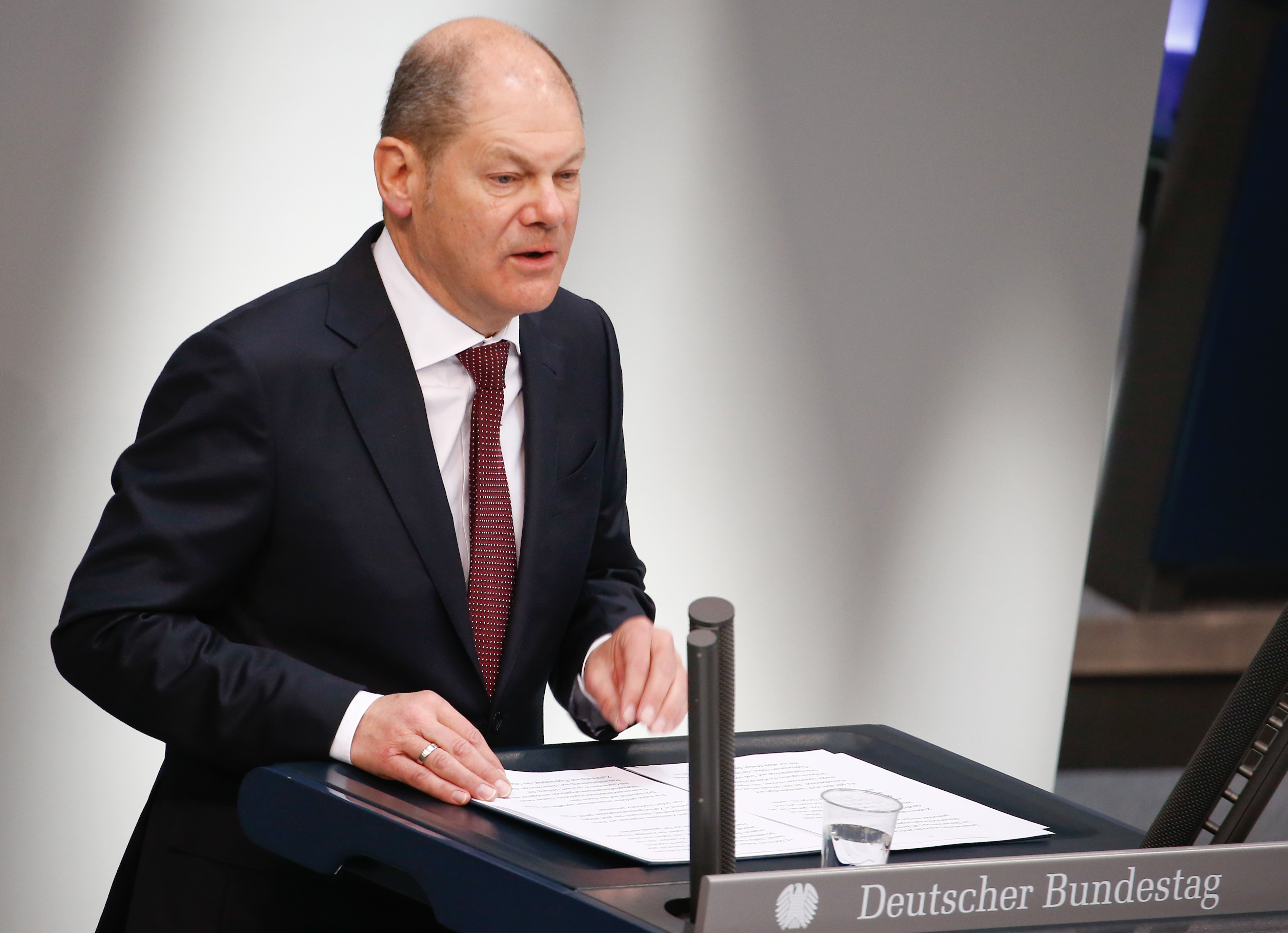 Olaf Scholz, ministro de Economía alemán (REUTERS/Michele Tantussi)