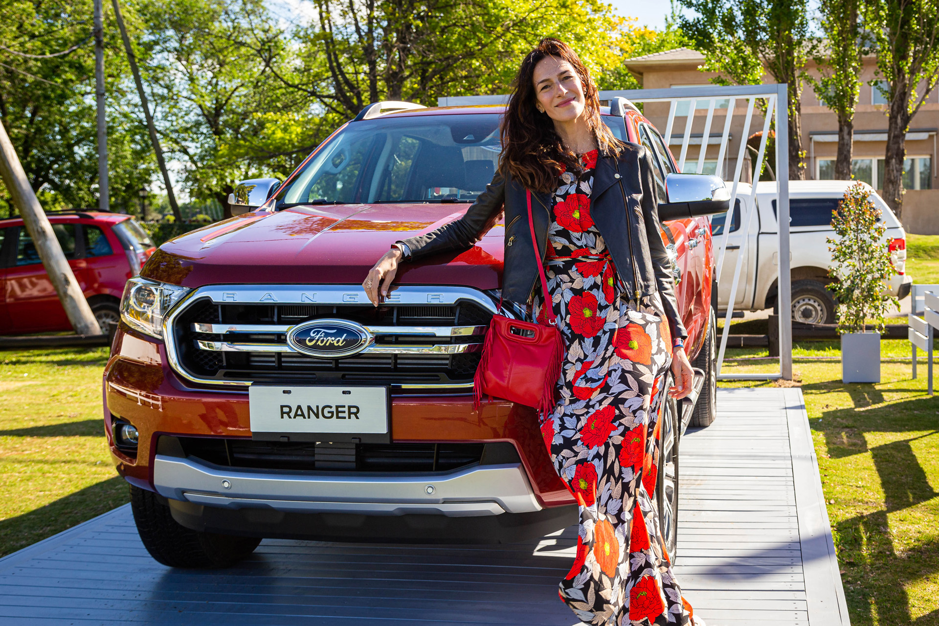 La ex modelo Dolores Trull posó junto a la nueva Ranger