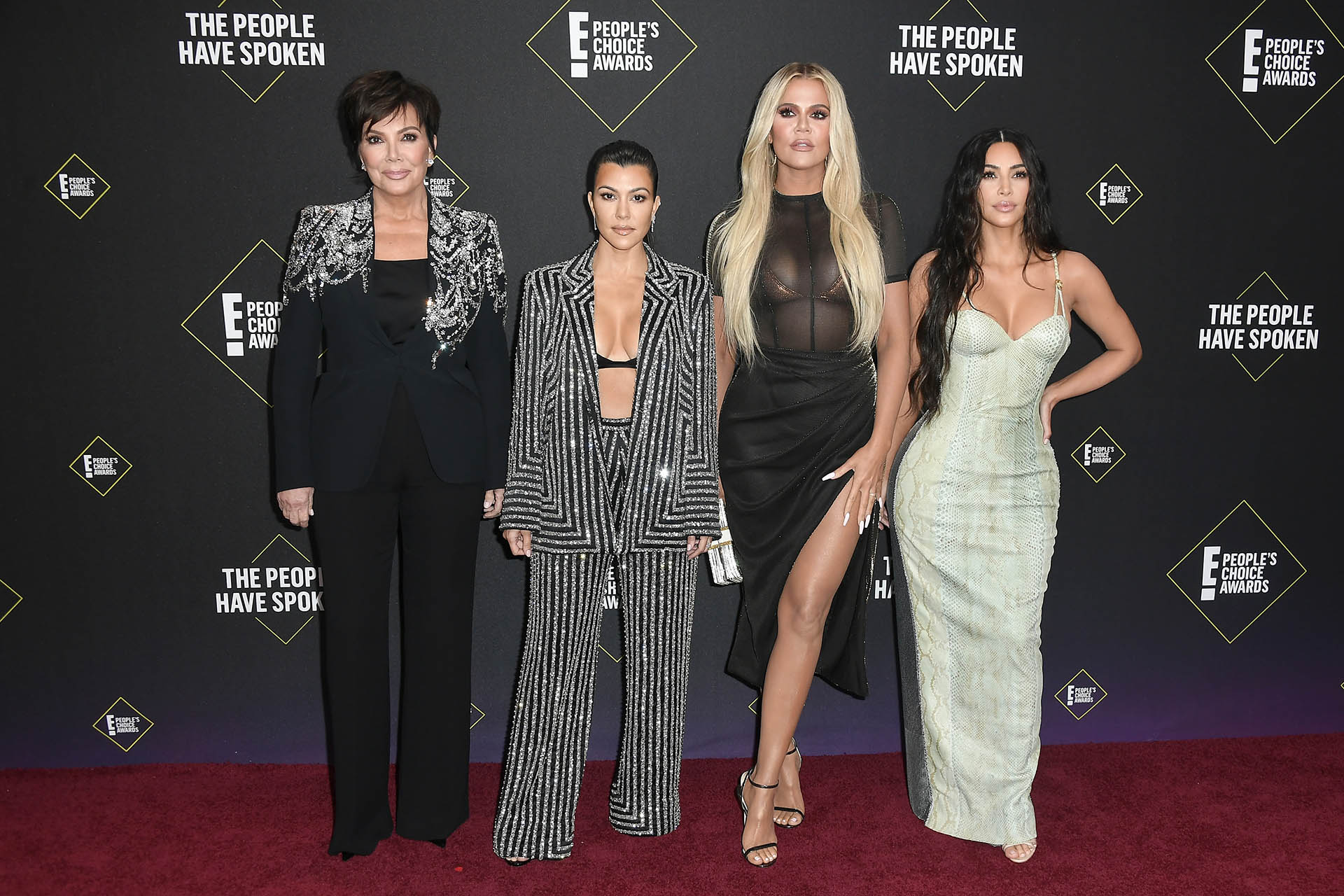 Kris Jenner, Kourtney Kardashian, Khloé Kardashian y Kim Kardashian