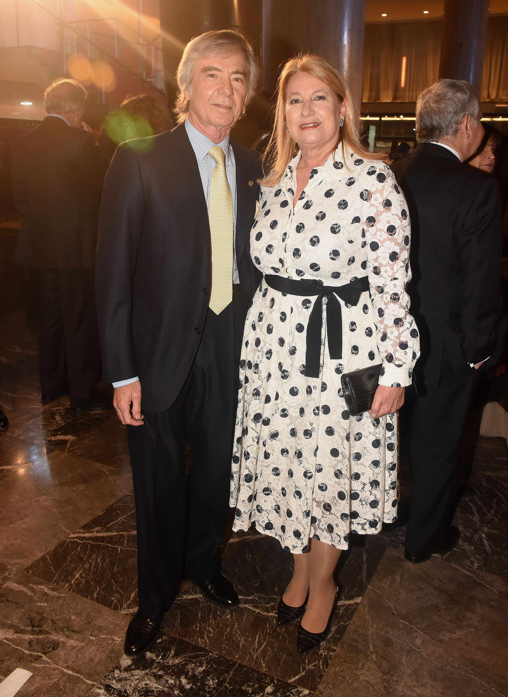 Charlie Blaquier y María Taquini de Blaquier