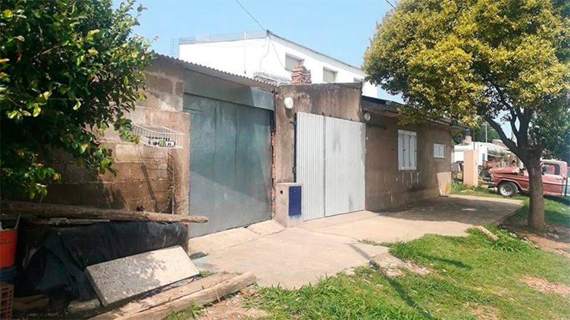La casa de Aguirre en Arequito.