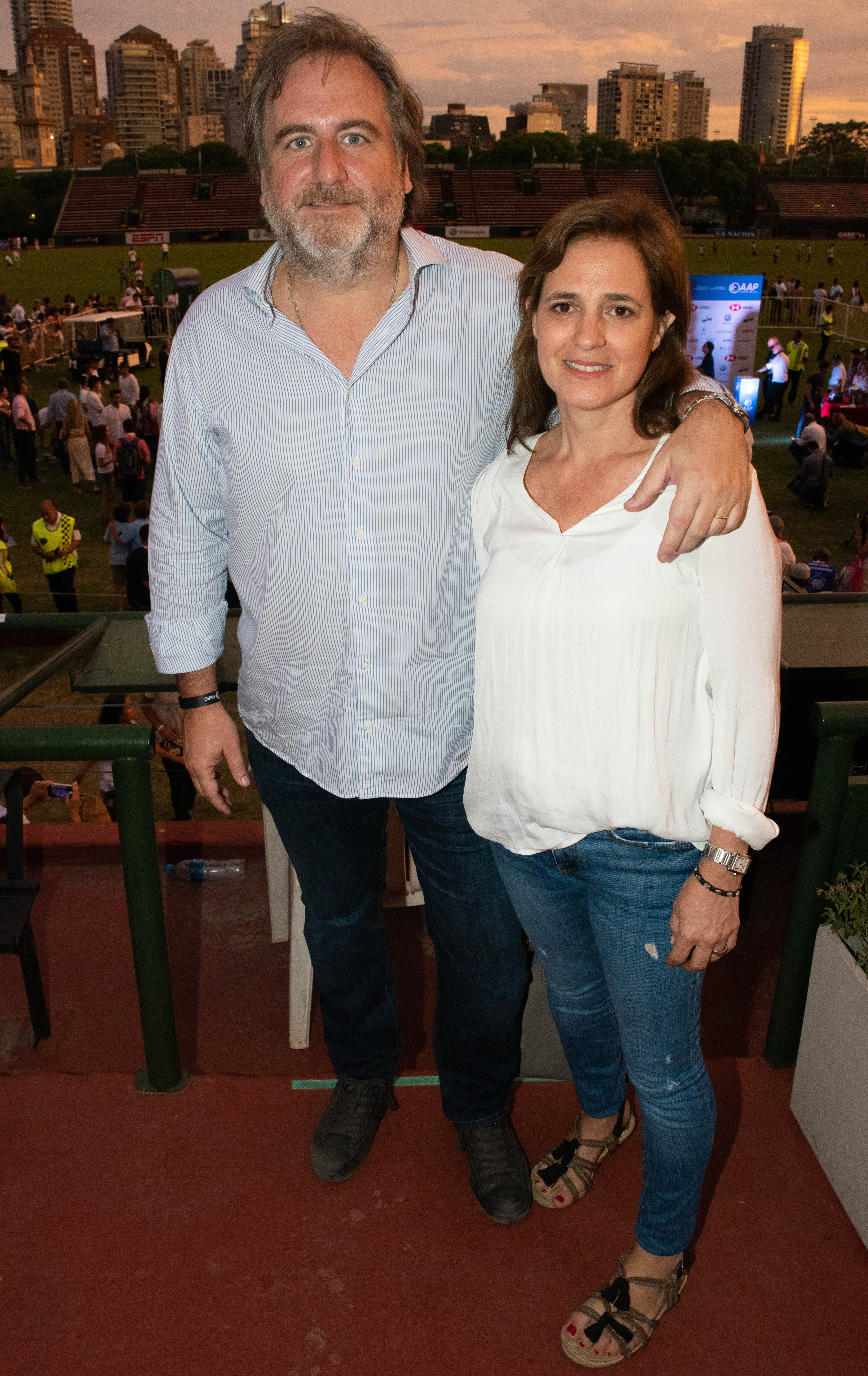Tato Lanusse y Silvina Pueyrredon