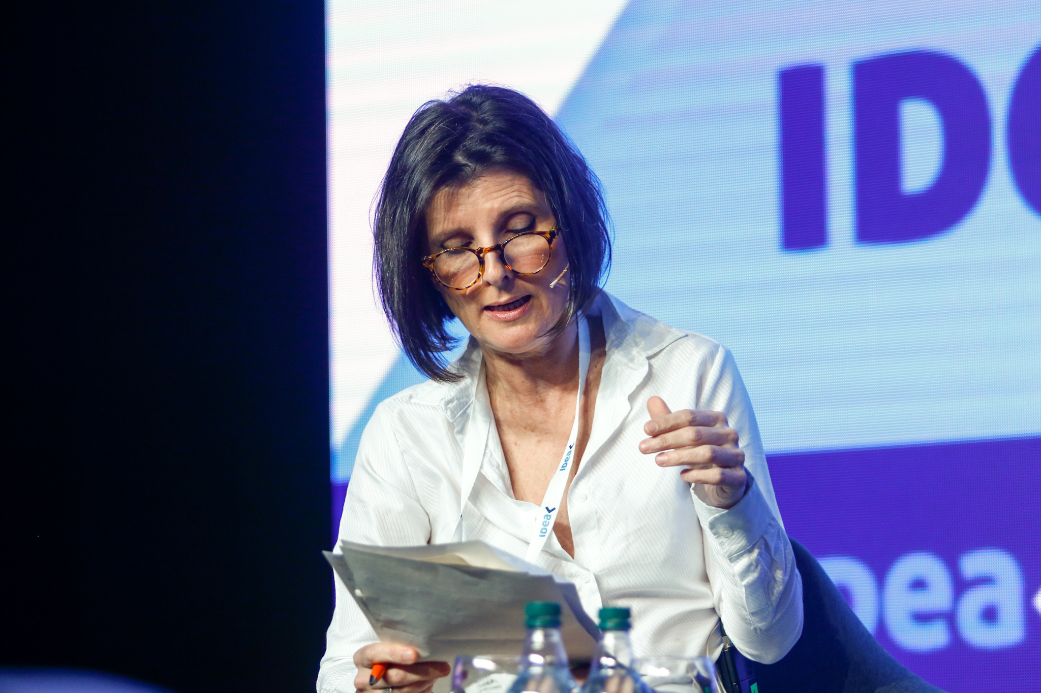 La periodista Luciana Vázquez