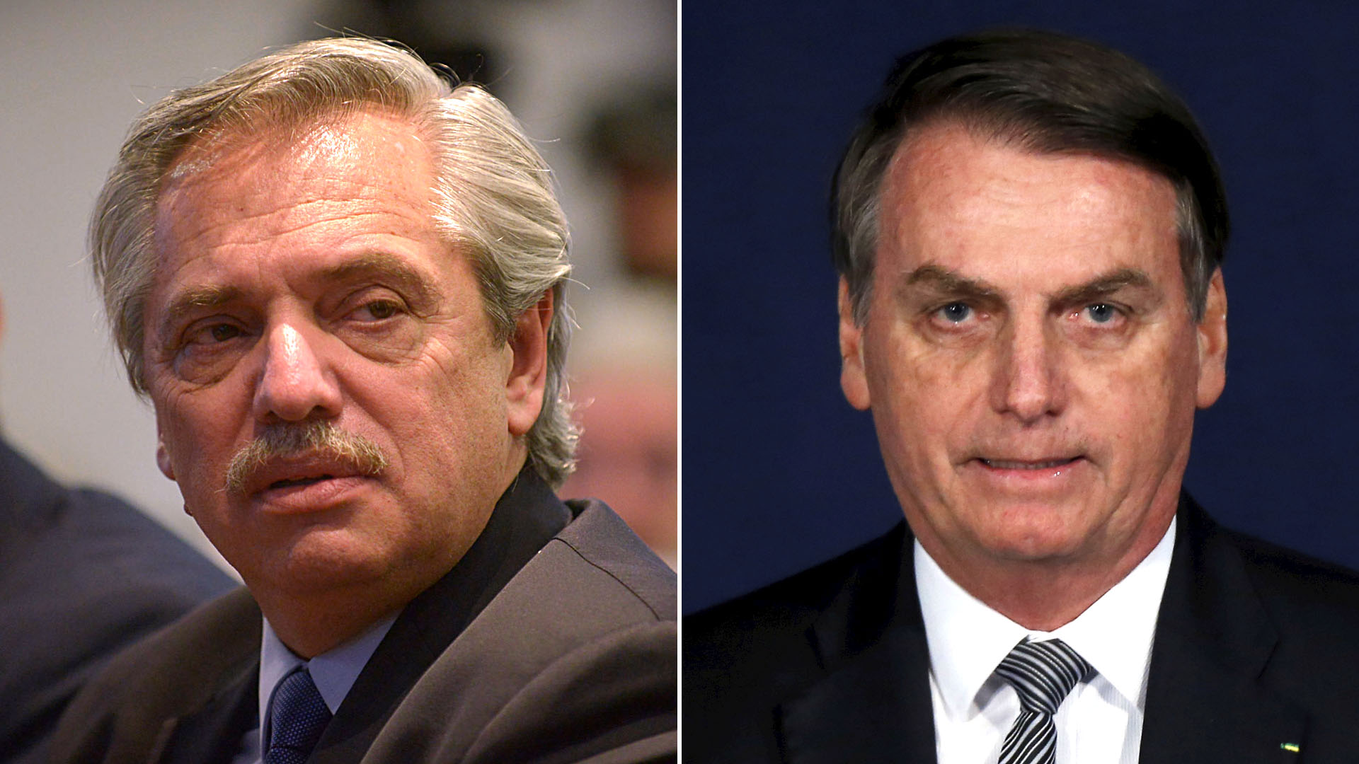 Alberto Fernández y Jair Bolsonaro