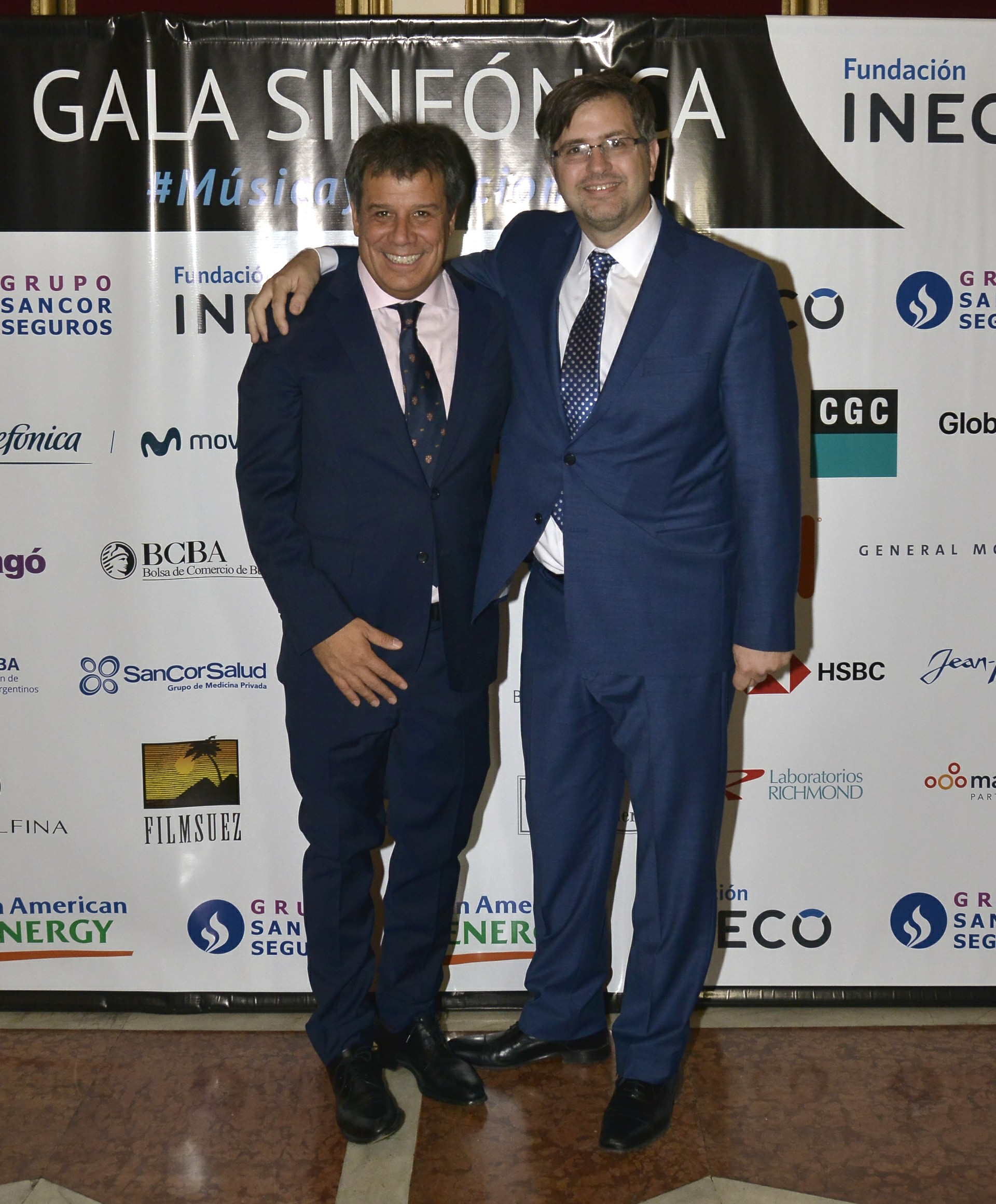 Facundo Manes junto a Jorge Gutiérrez Carrillo (Grupo INECO)