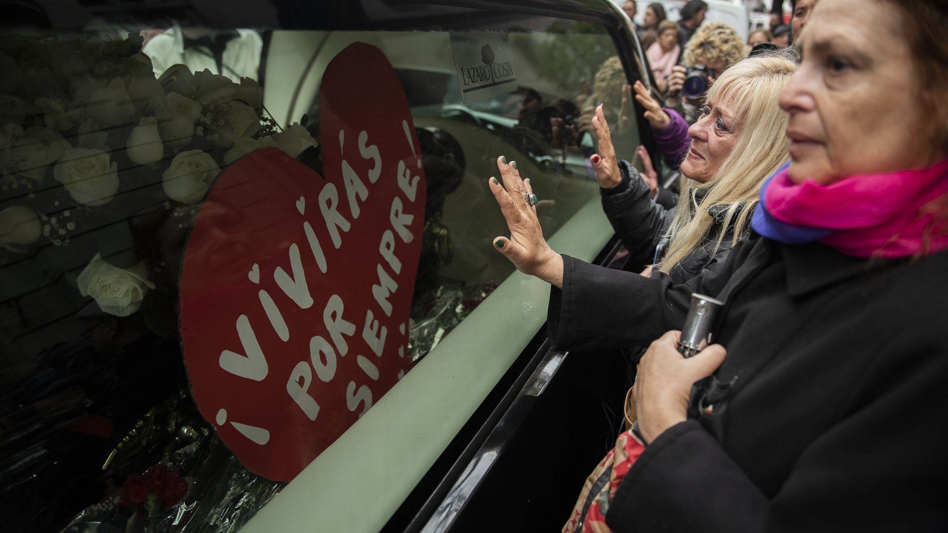 El público despidió a Cacho en la Legislatura Porteña (Adrián Escandar)