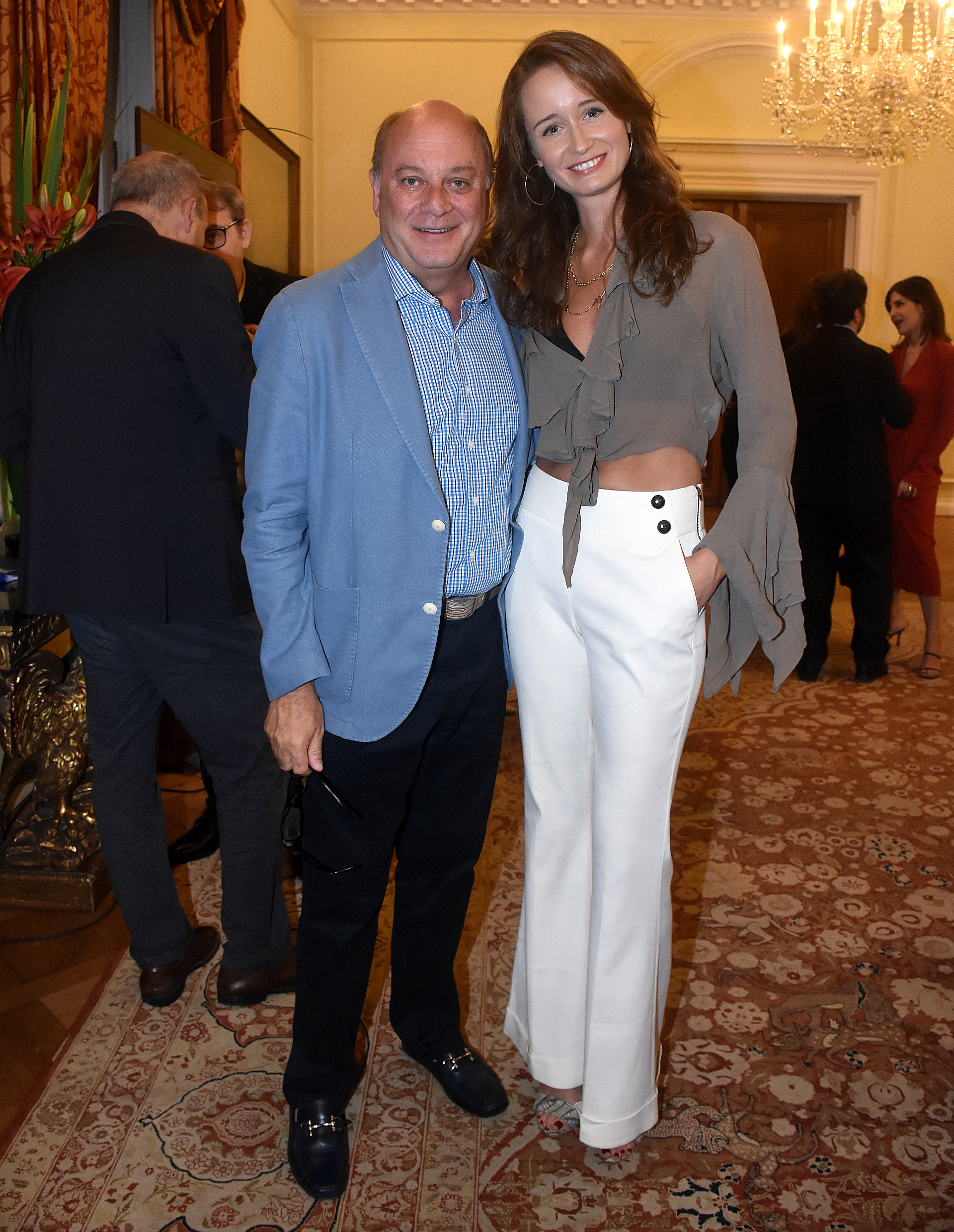 Martín Cabrales y Marion Richardson de Haenen