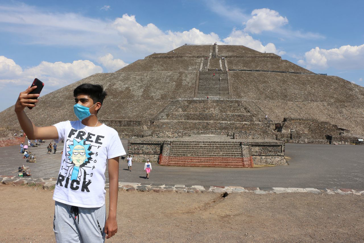 Teotihuacán 18 de marzo de 2020.