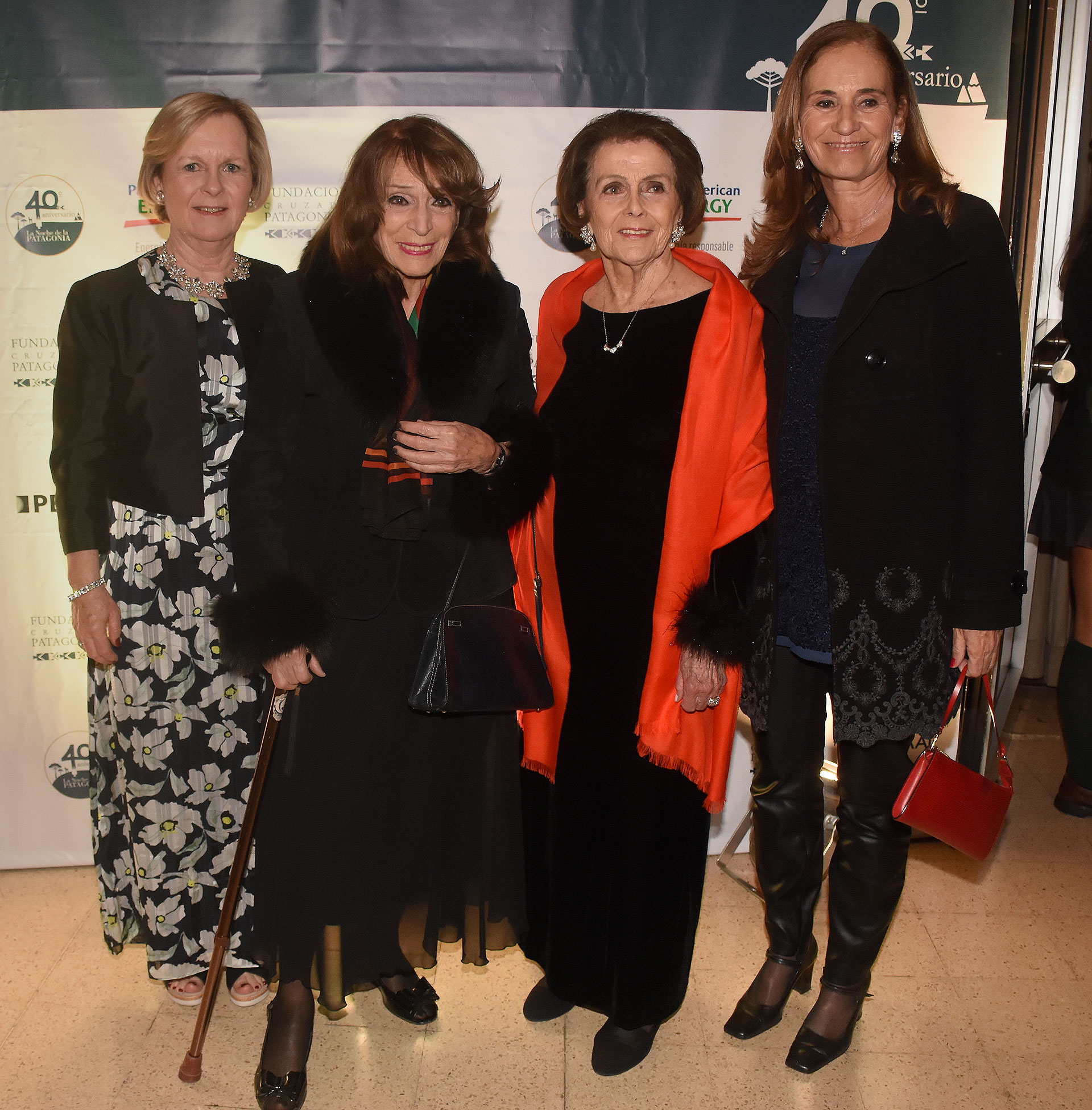 Marina Larivière, Magdalena Ruíz Guiñazú, Meme Larivière y Paula Doretti