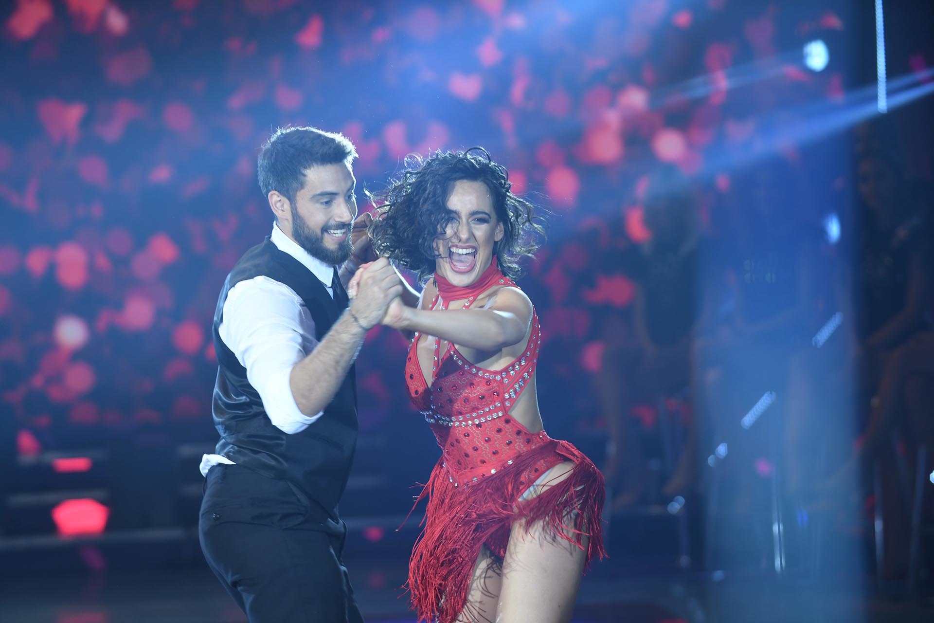 Nicolás Occhiato y Flor Jazmín Peña en el ritmo Jive (Foto: Negro Luengo / LaFlia)
