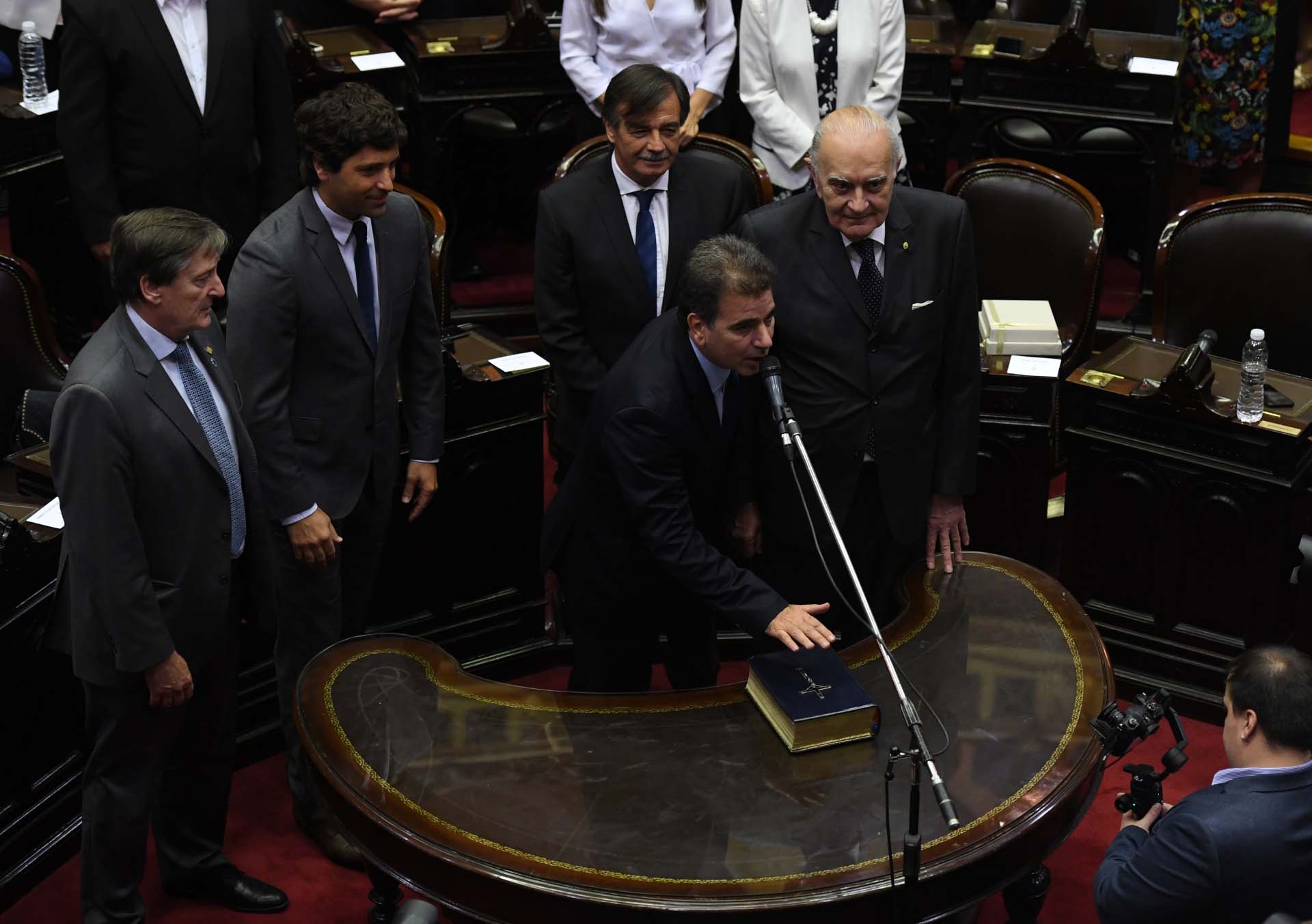 Cristian Ritondo jura como diputado nacional. Será el presidente del bloque del PRO