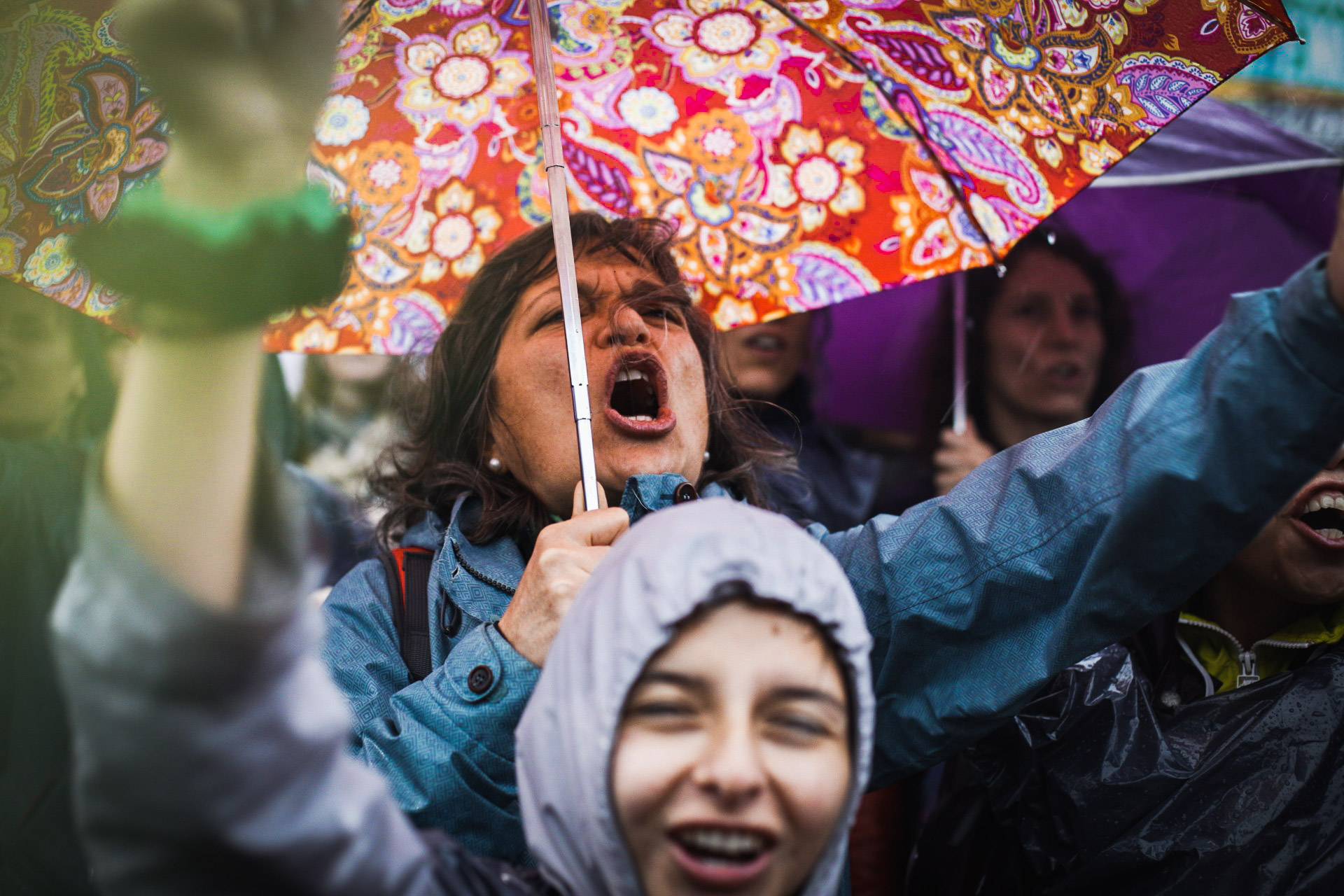 La primera jornada del ENM se vio atravesada por intensas precipitaciones