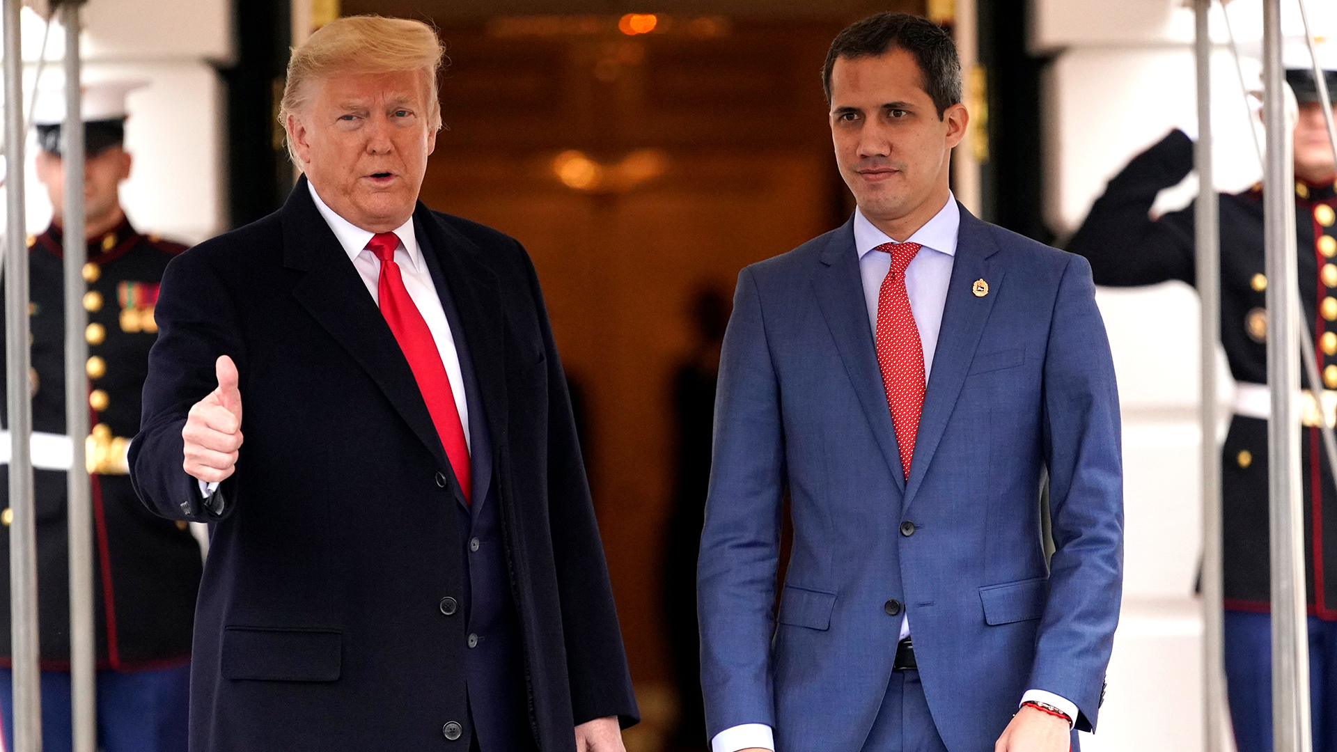 Guaidó fue recibido por Trump en la Casa Blanca