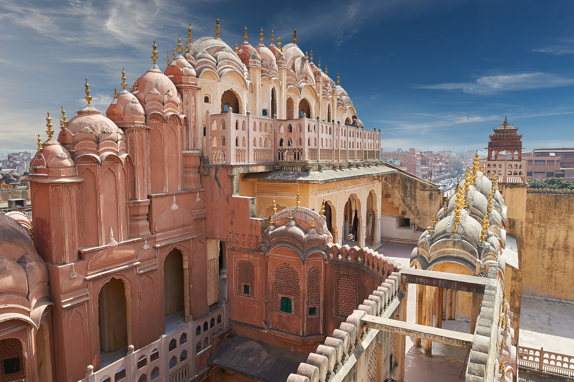 Esta edificación era la sede del Maharaja de Jaipur, el jefe del clan Kachwaha Rajput