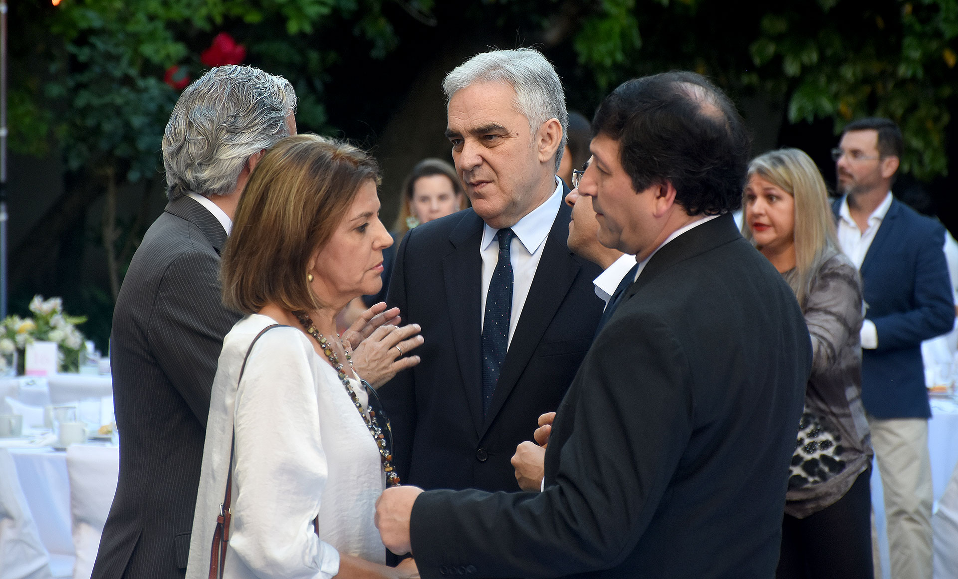 El embajador de España en la Argentina, Francisco Javier Sandomingo Núñez